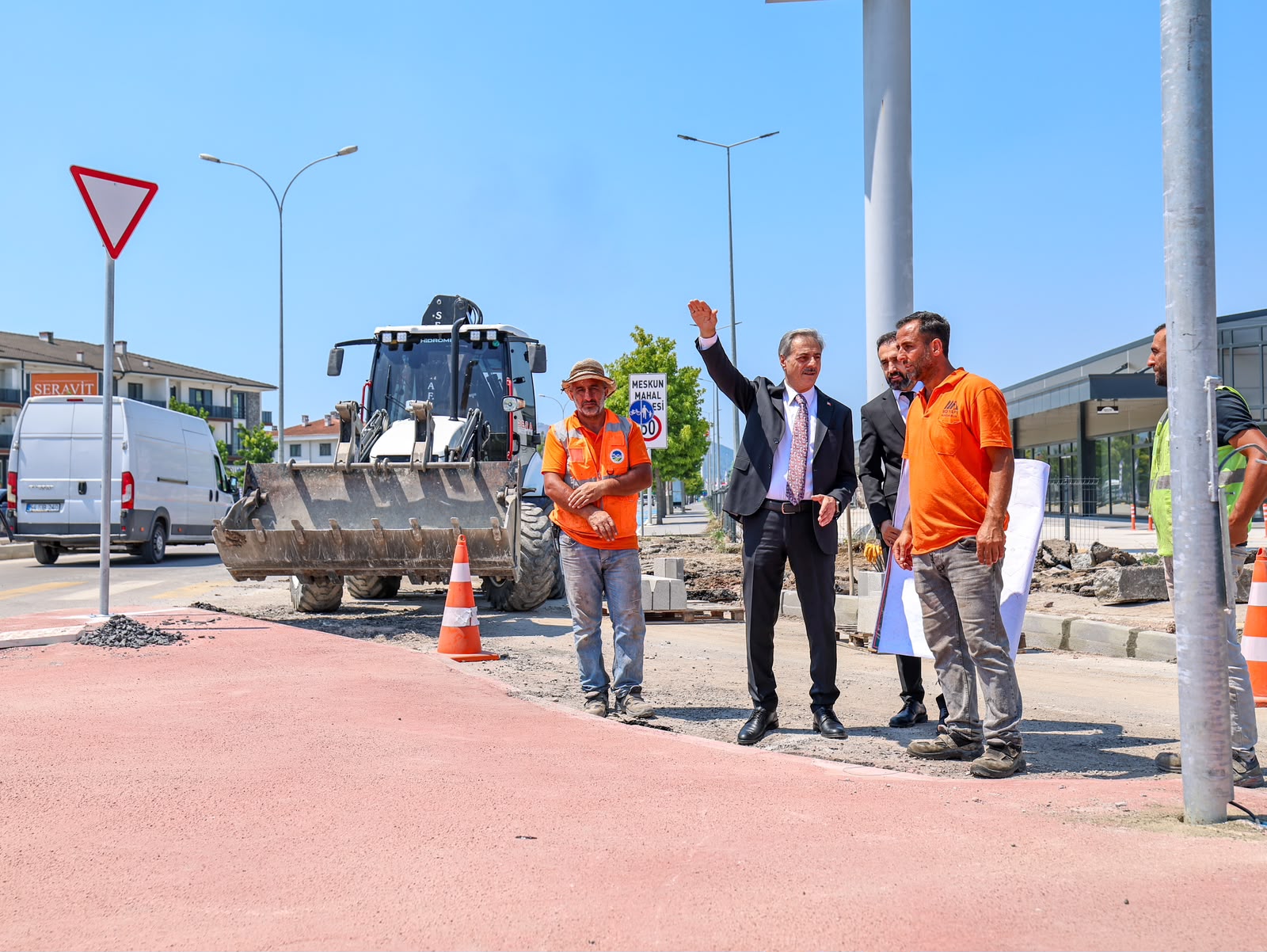 Başkan Alemdar: “Yeni ulaşım aksını adım adım hayata geçiriyoruz”