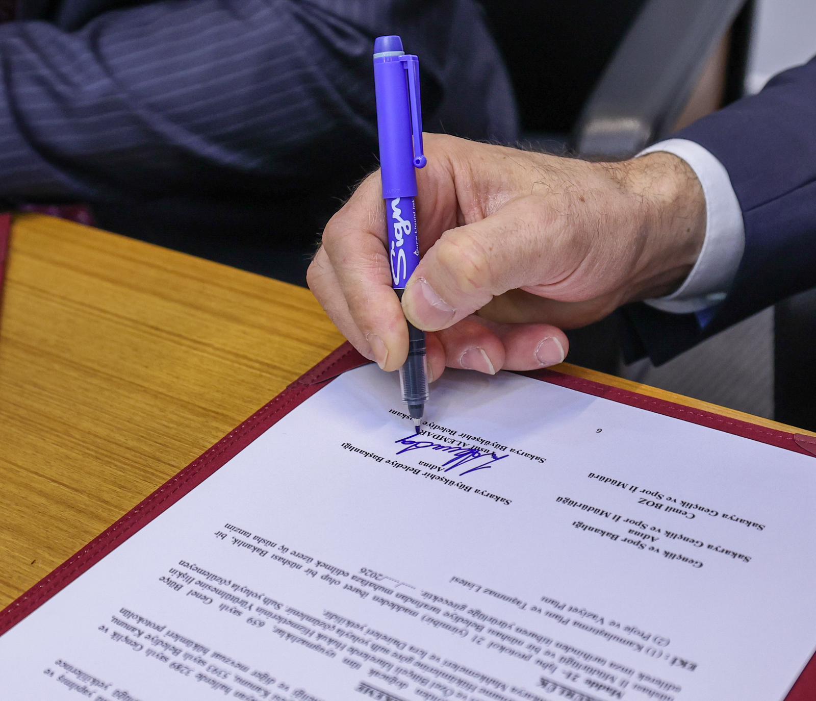 Mollaköy Kano Kürek Parkuru, Millet Bahçesi ve Su Parkı için imza atıldı