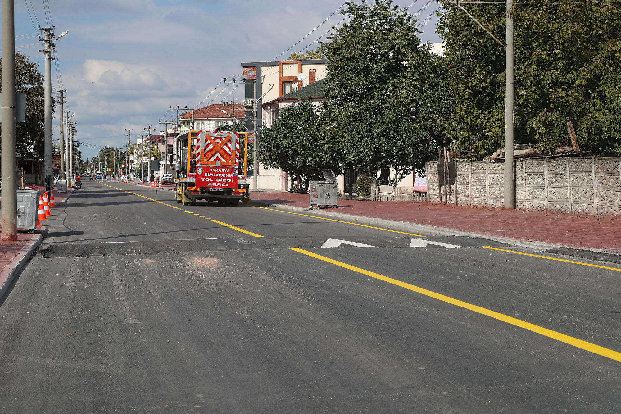 Sil baştan yenilenen Küpçüler Caddesi’ne renk katan son dokunuş