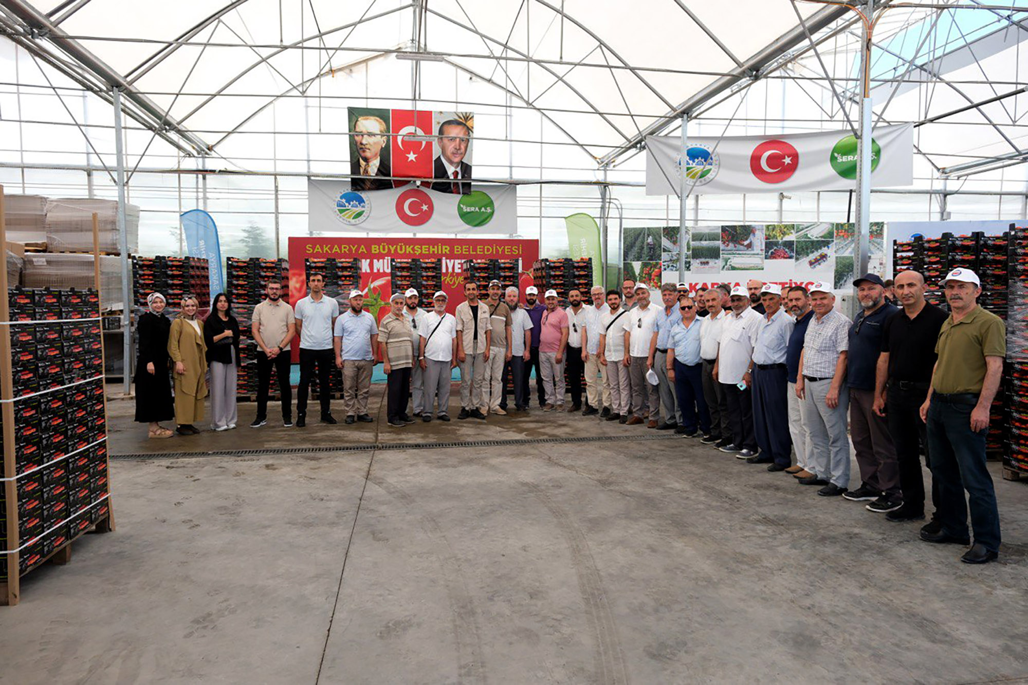 Konfederasyon üyelerinden Büyükşehir’in dev tarım projelerine tam not