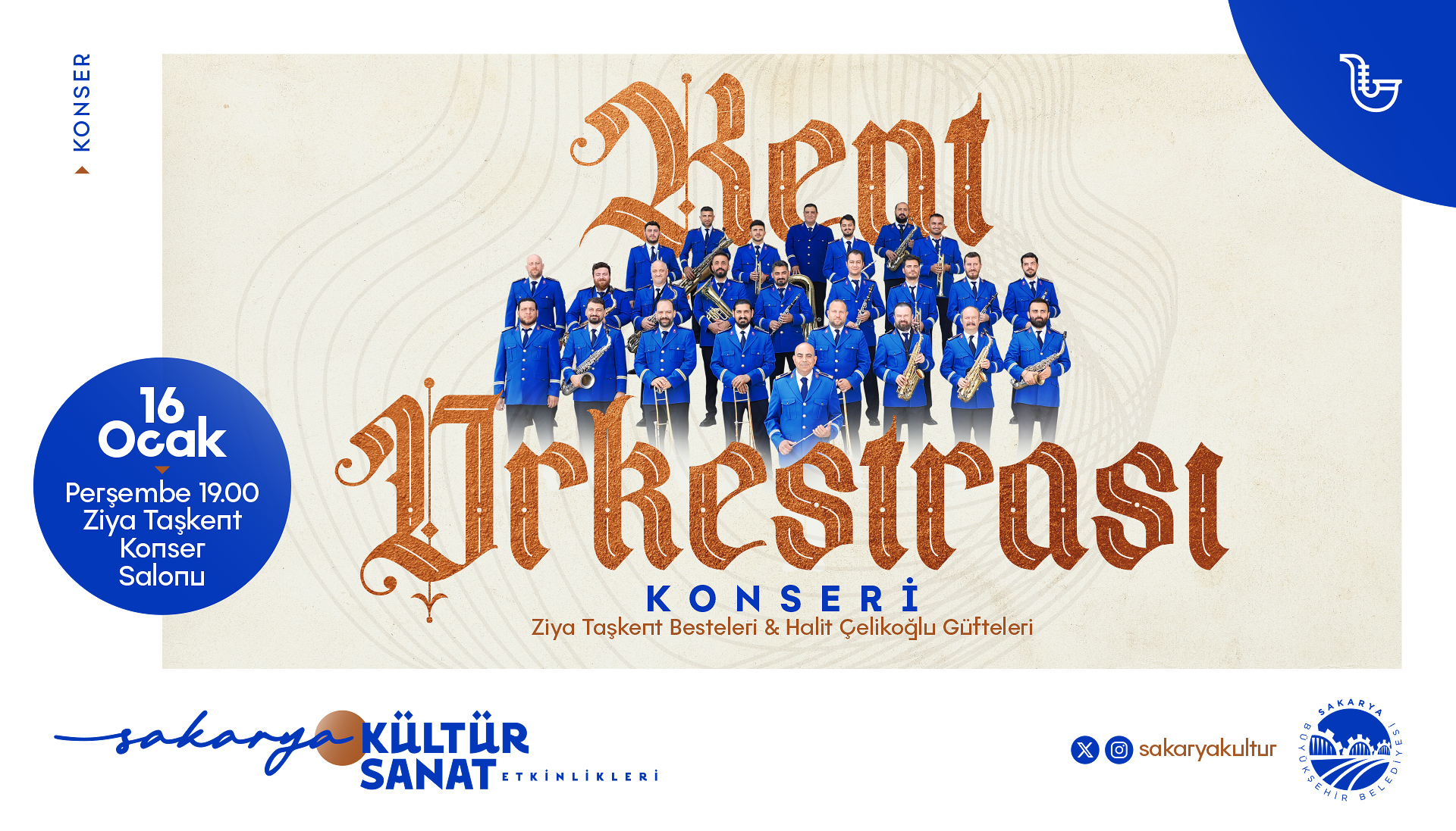 Büyükşehir takvimi açıkladı: Ocak kültür sanat etkinlikleri belli oldu