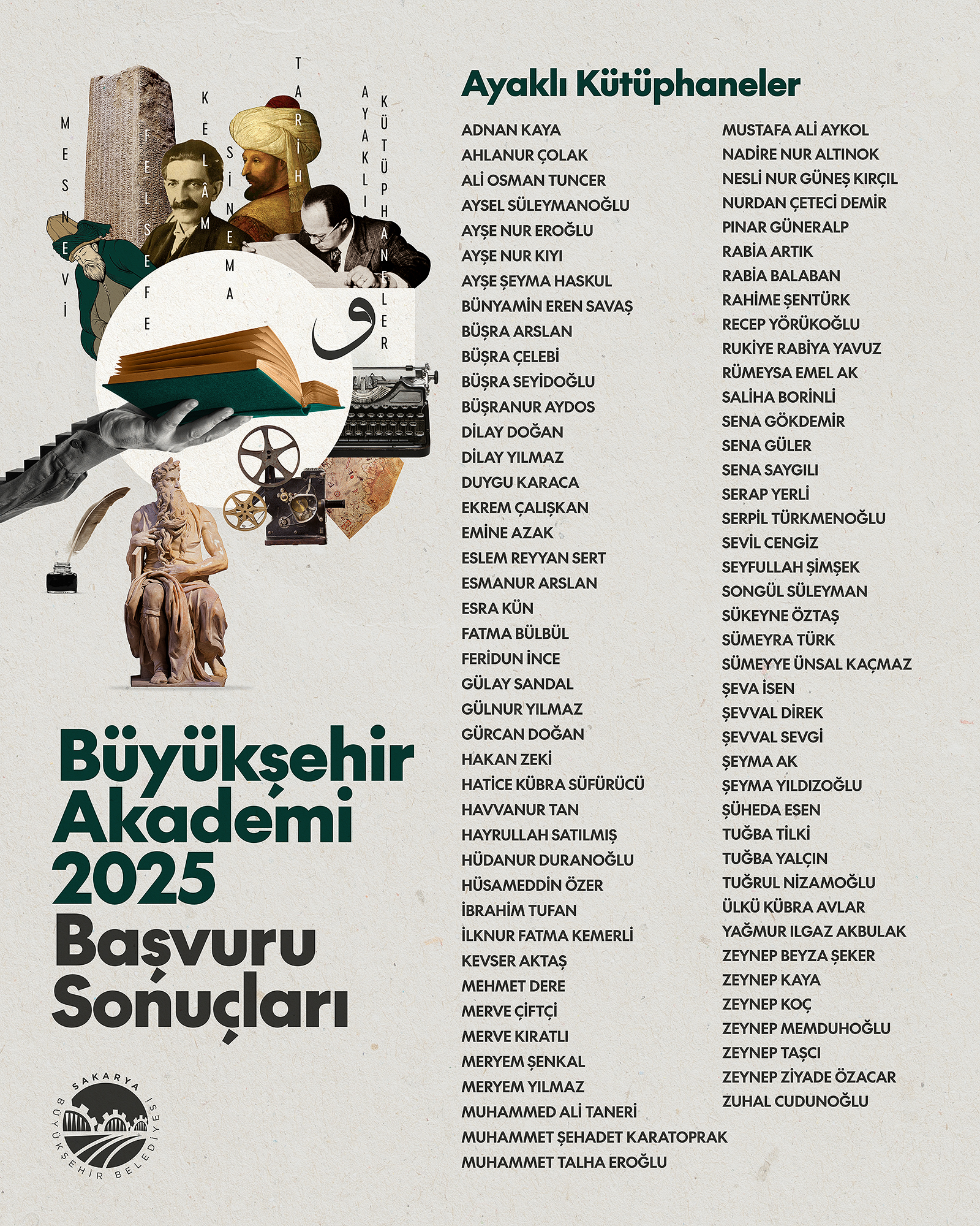 Büyükşehir Akademi’de başvuru sonuçları açıklandı