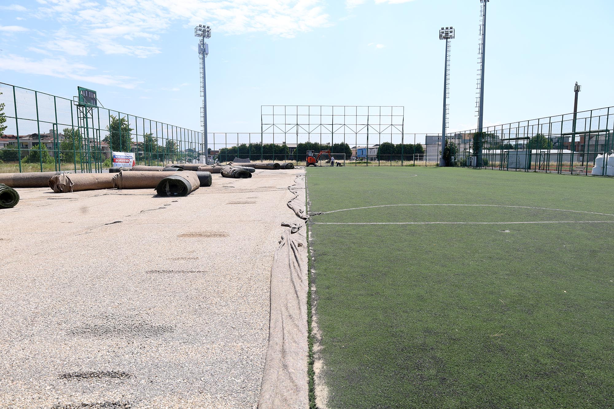 Sakarya’nın en büyük futbol tesisi yenileniyor