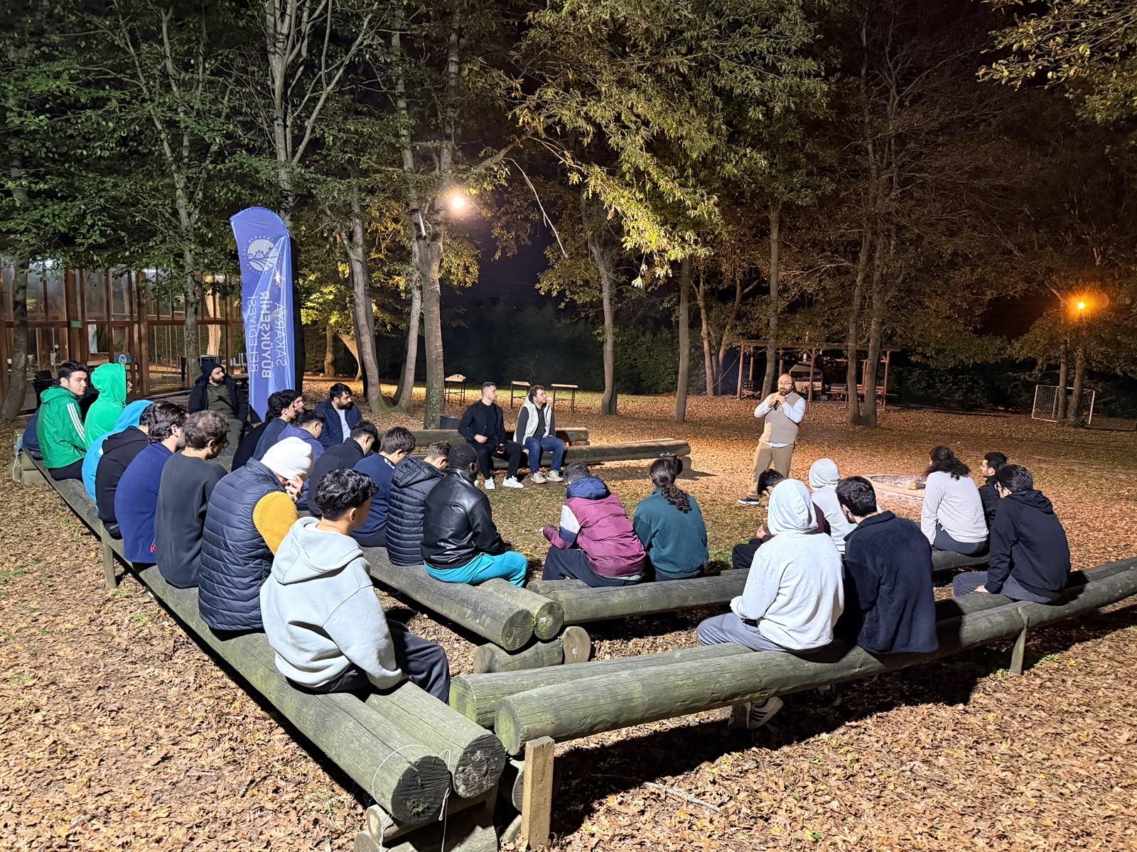 Macera Park gençlerin kamp heyecanının adresi oldu