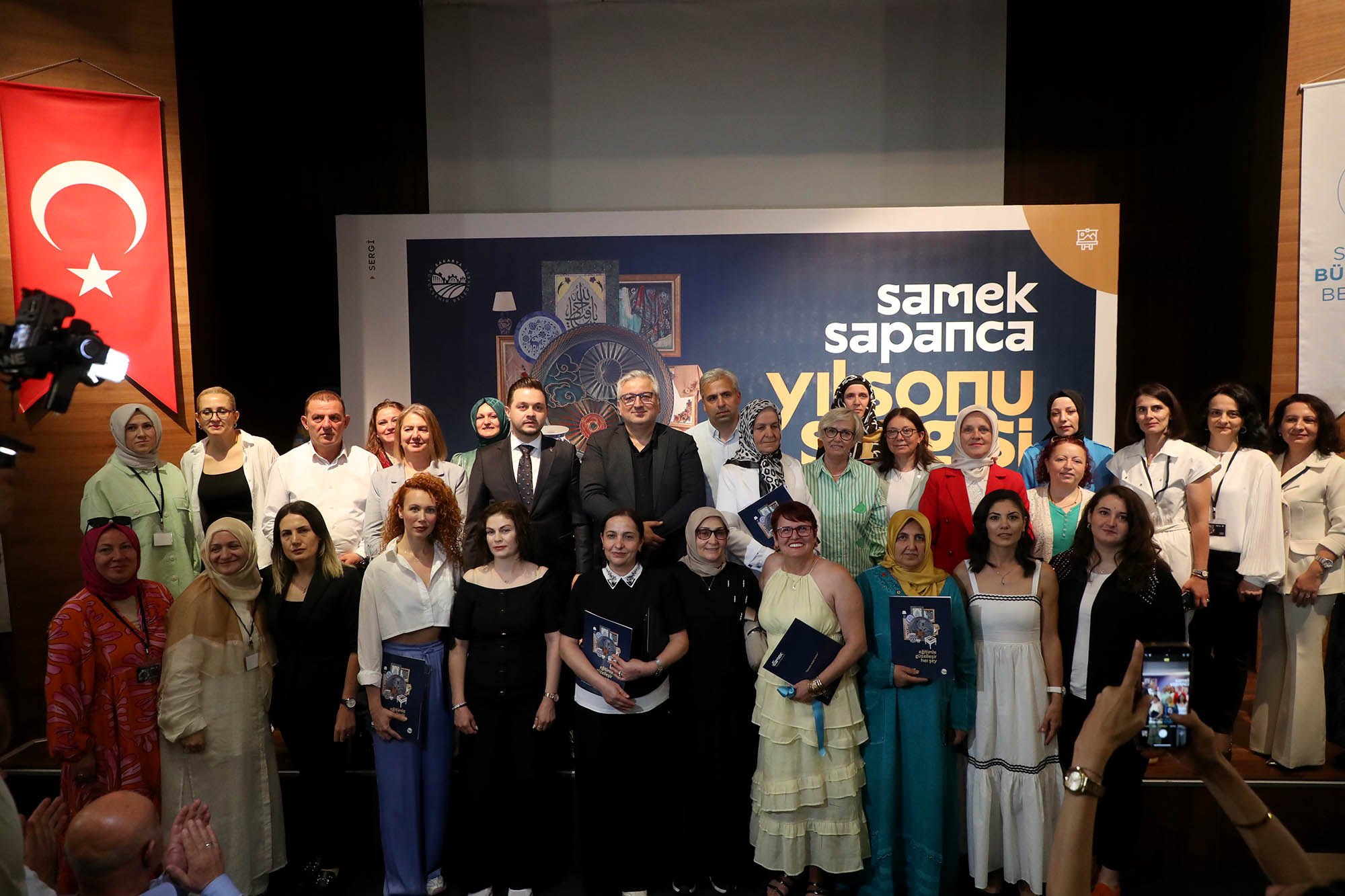 Sapanca SAMEK’te yılsonu sergisi heyecanı yaşandı
