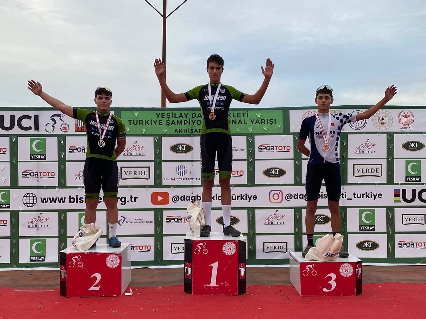 Büyükşehir’in pedalları Türkiye Şampiyonası’nda madalyaları topladı