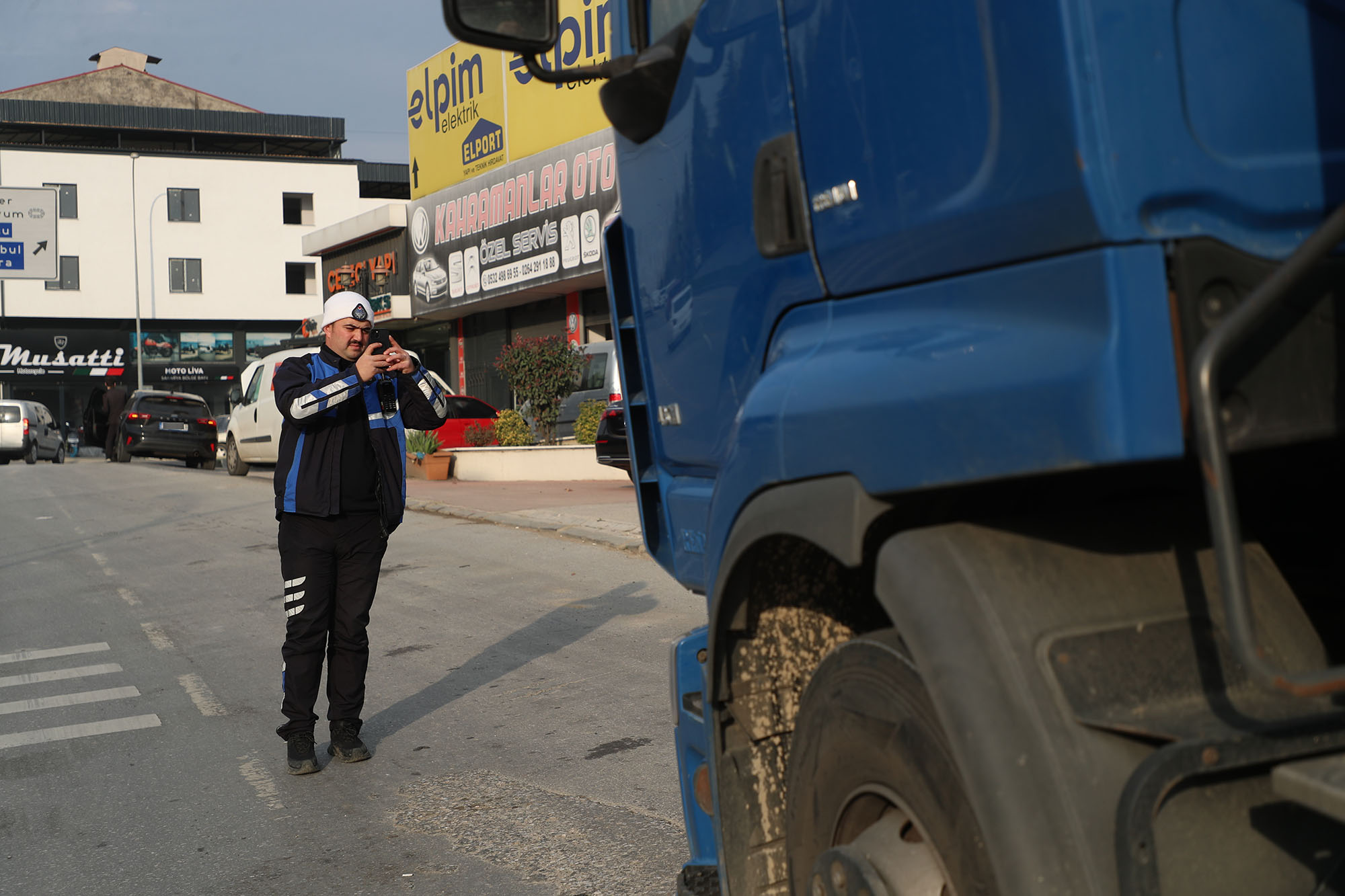 Büyükşehir ‘ağır tonaj’ araçlara yönelik denetimlerini sıklaştırdı