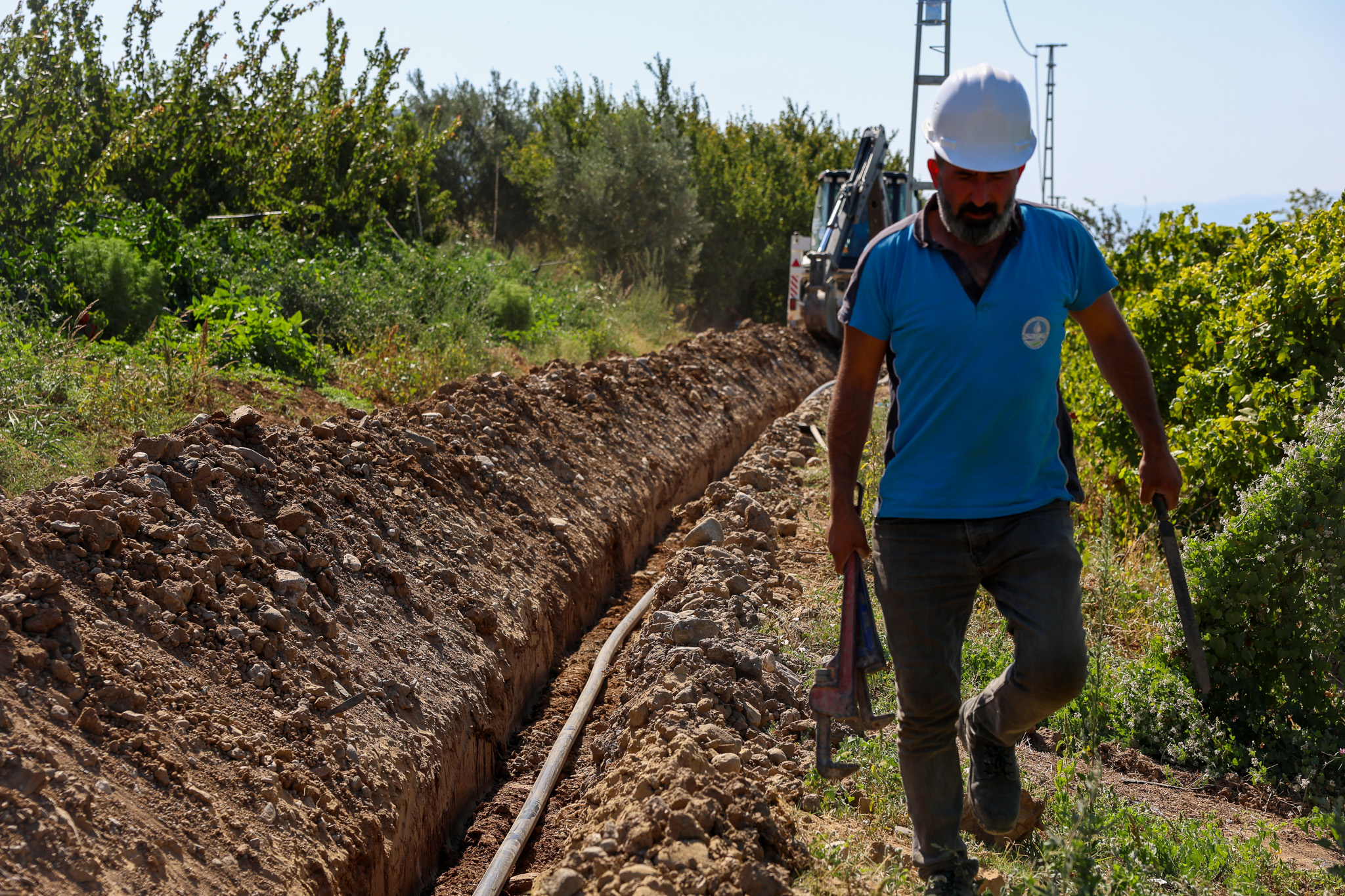 10 kilometrelik altyapı projesi Geyve’nin 6 mahallesine kesintisiz hizmet sunacak