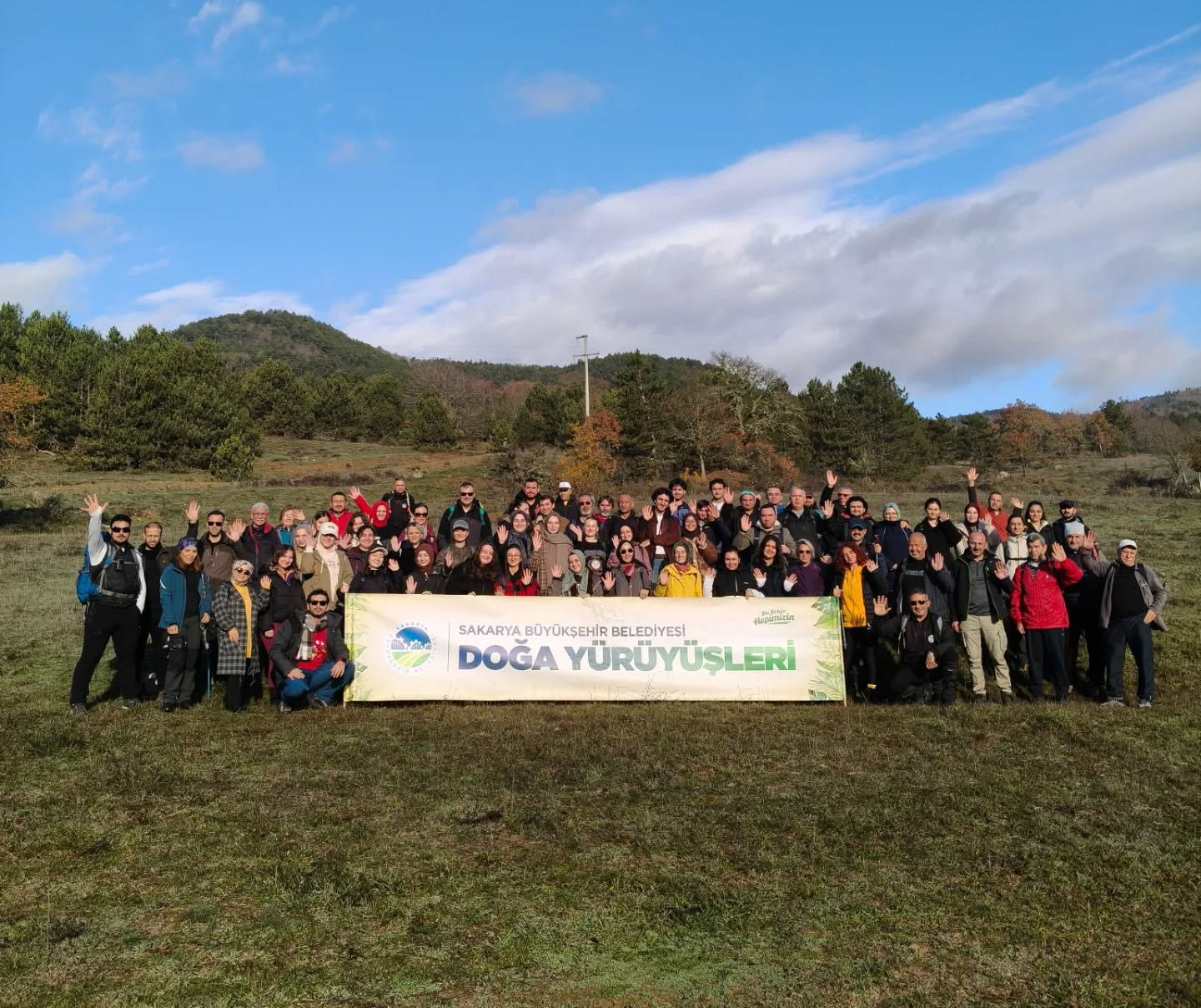 Sakarya’da doğa yürüyüşlerine büyüleyici final: Kıranyurt