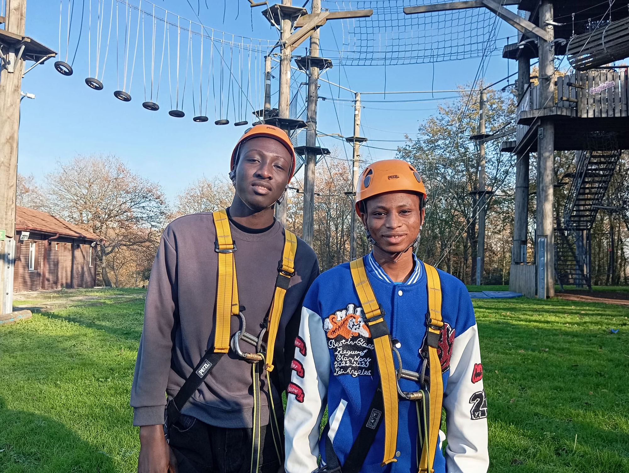 Macera Parkı’nda adrenalini ve eğlenceyi bir arada yaşadılar