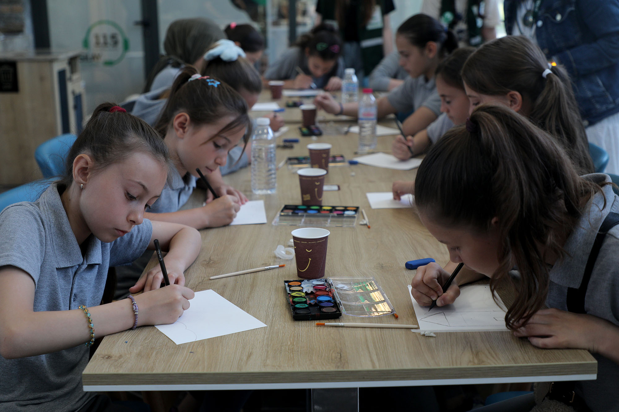Büyükşehir minikleri sanat ve doğayla buluşturdu