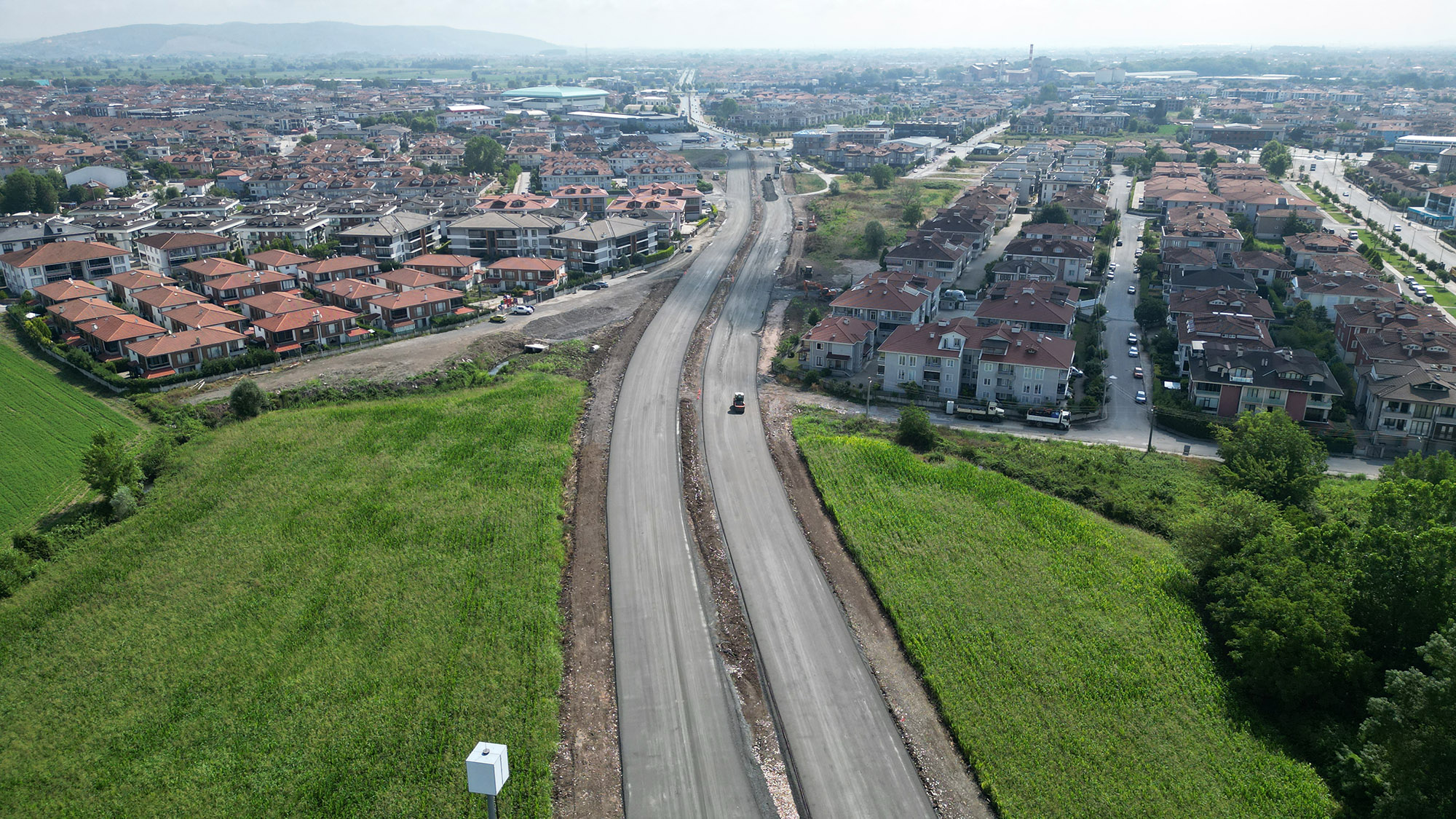 Büyükşehir’in yeni yol hamlesi bölgenin trafik yükünü hafifletecek: 1. Cadde’de sona doğru