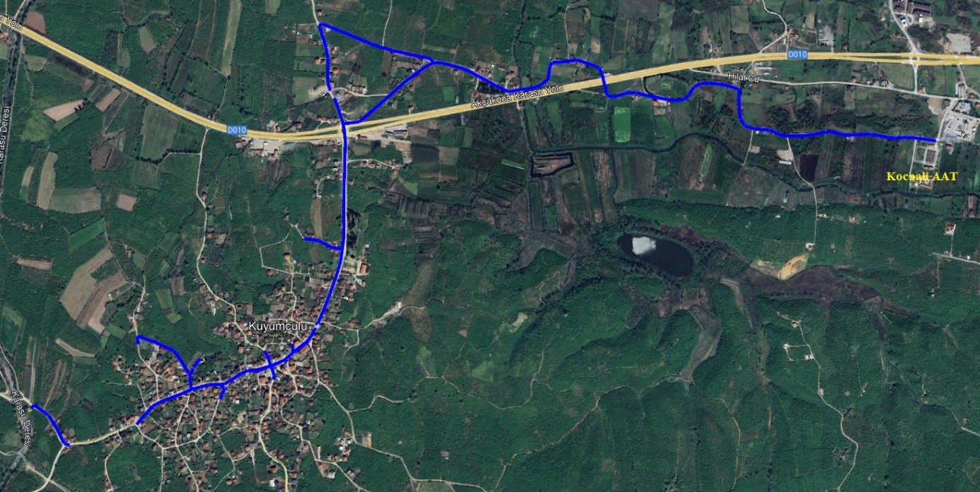 “Kuyumculu Mahallesi’nin kanalizasyon altyapısını güçlü bir sistemle yeniliyoruz”