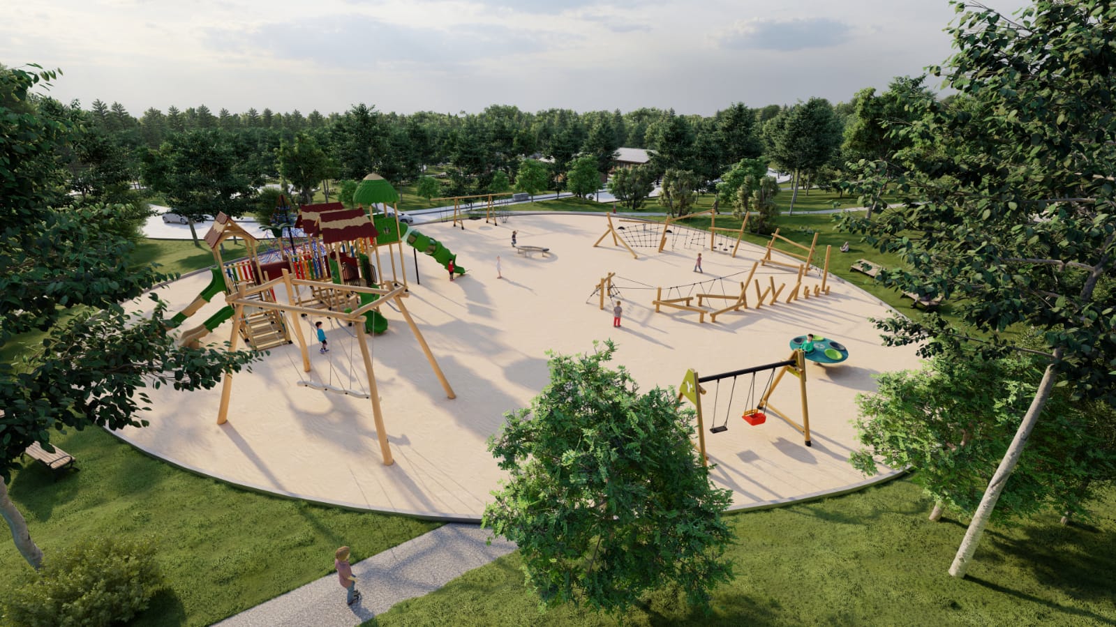 Şehre yeni bir yeşil ve yaşam alanı daha geliyor