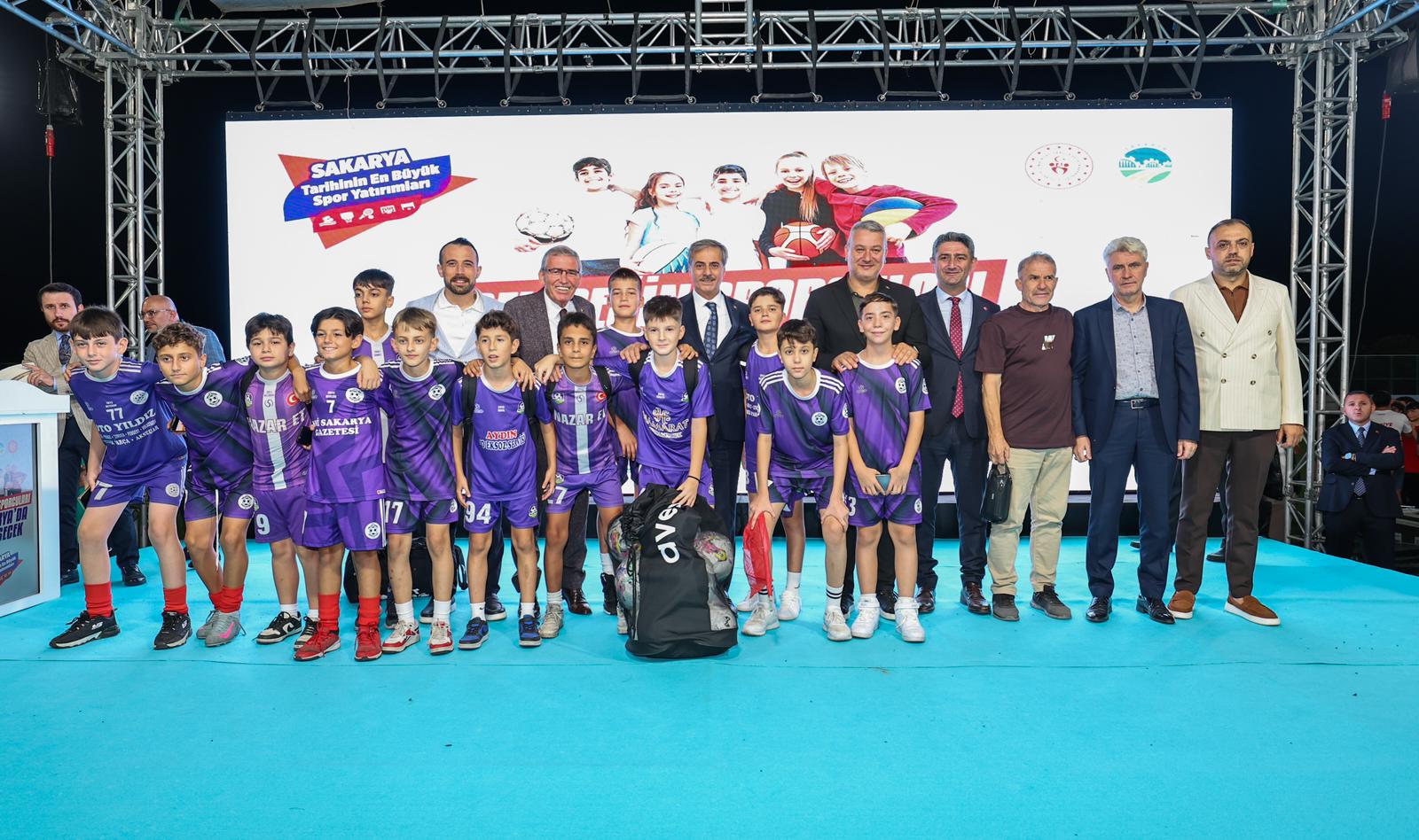 Sakarya’da spor için yeni dönem, büyük destek: “Yeni yıldızlar ve şampiyonlar yine bu şehirden çıkacak