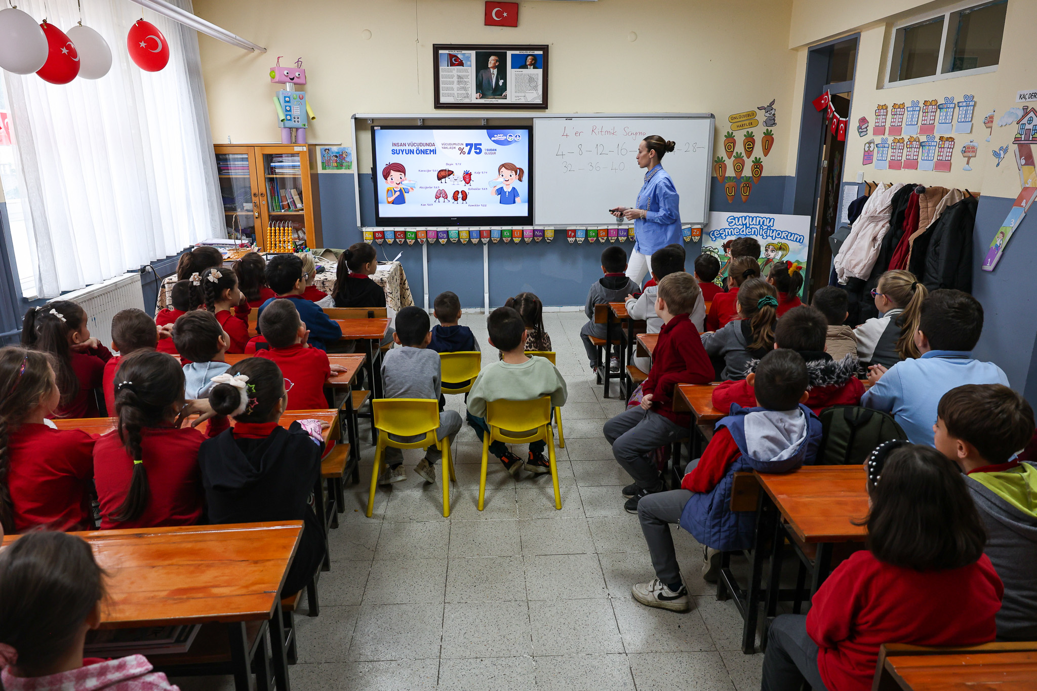 Miniklerle suyun geleceği için farkındalık buluşması