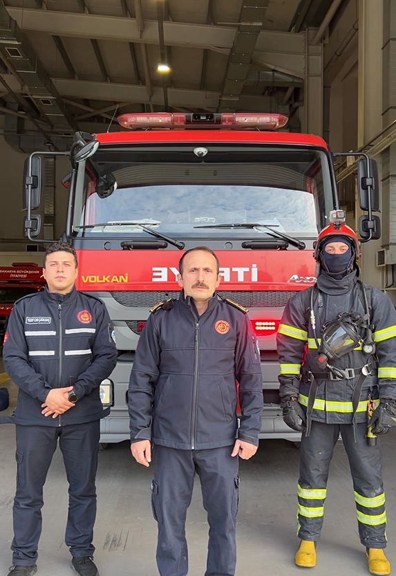 Büyükşehir’in itfaiye erlerinden dikkat çeken video