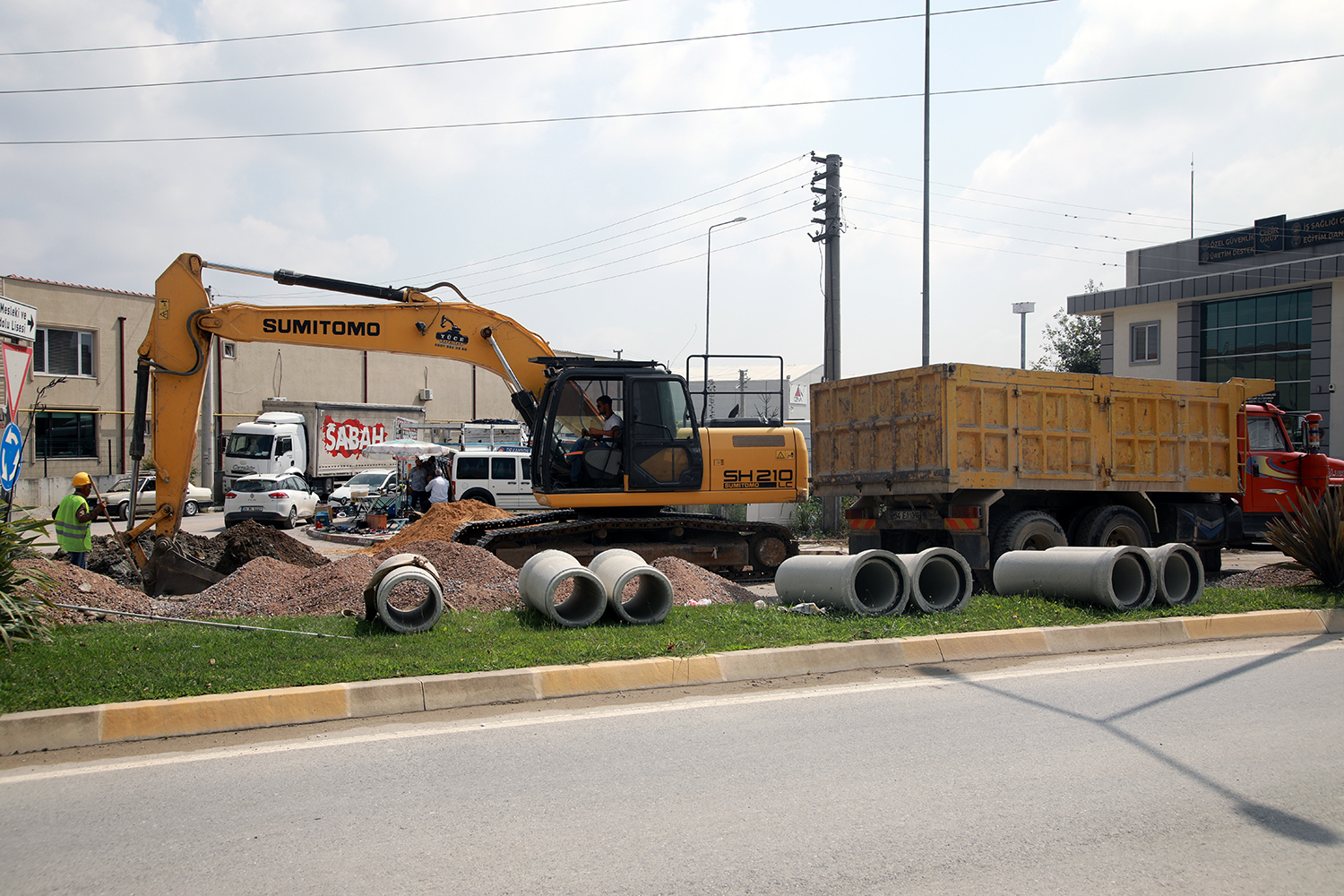 Yeni OSB güzergâhına yağmursuyu altyapısı