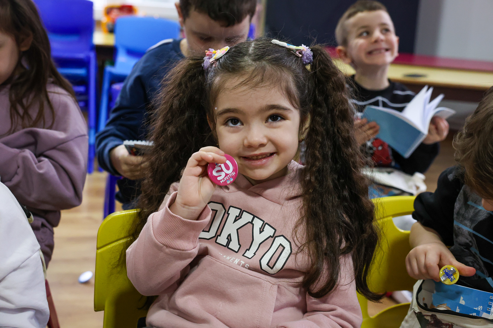 Ferizli’deki minik öğrenciler ‘Su Müfettişi’ ilan edildi