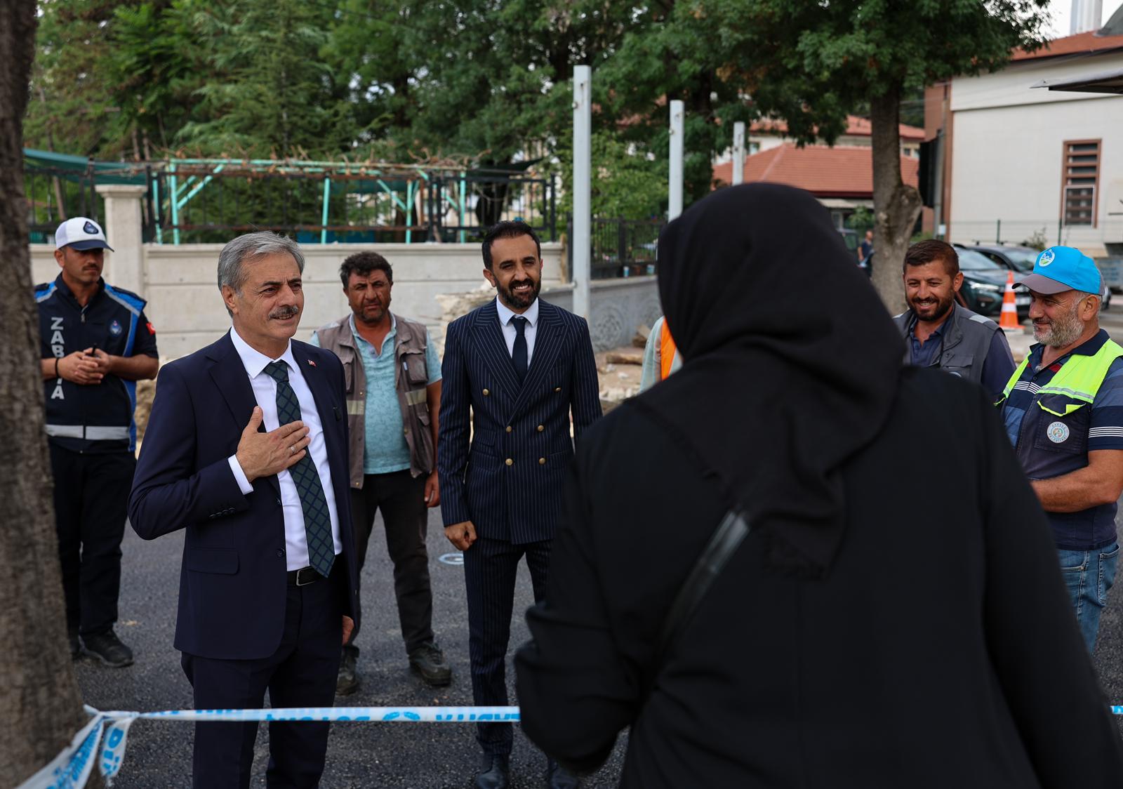 Yazlık Kavşağı ile Millet Bahçesi arasındaki yol çalışmaları tamamlandı
