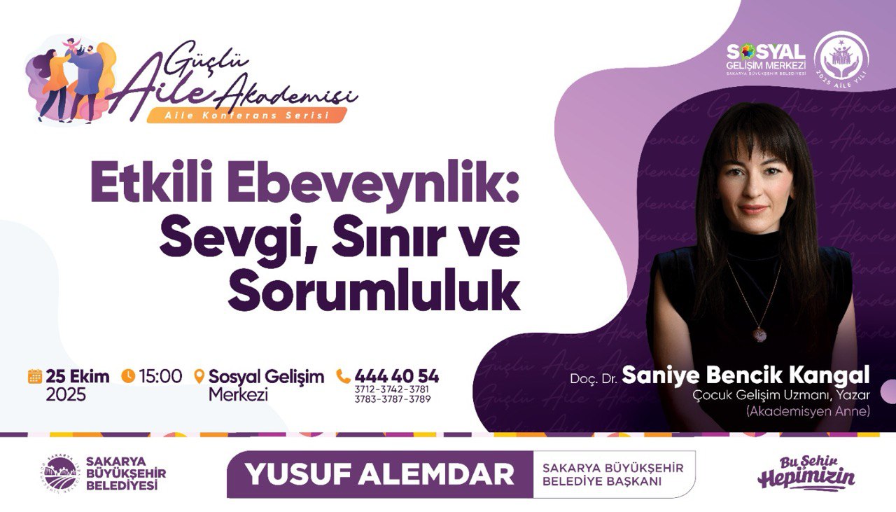 Aile kurumuna güç katmak isteyenler için önemli davet: Sevgi, sınır ve sorumluluğu konuşacaklar 