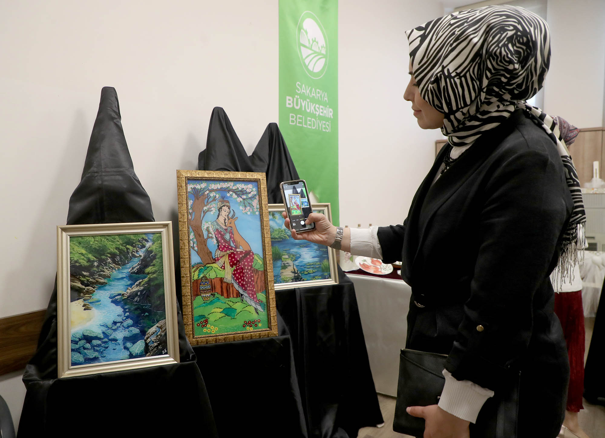Sapanca SAMEK’te yılsonu sergisi heyecanı yaşandı