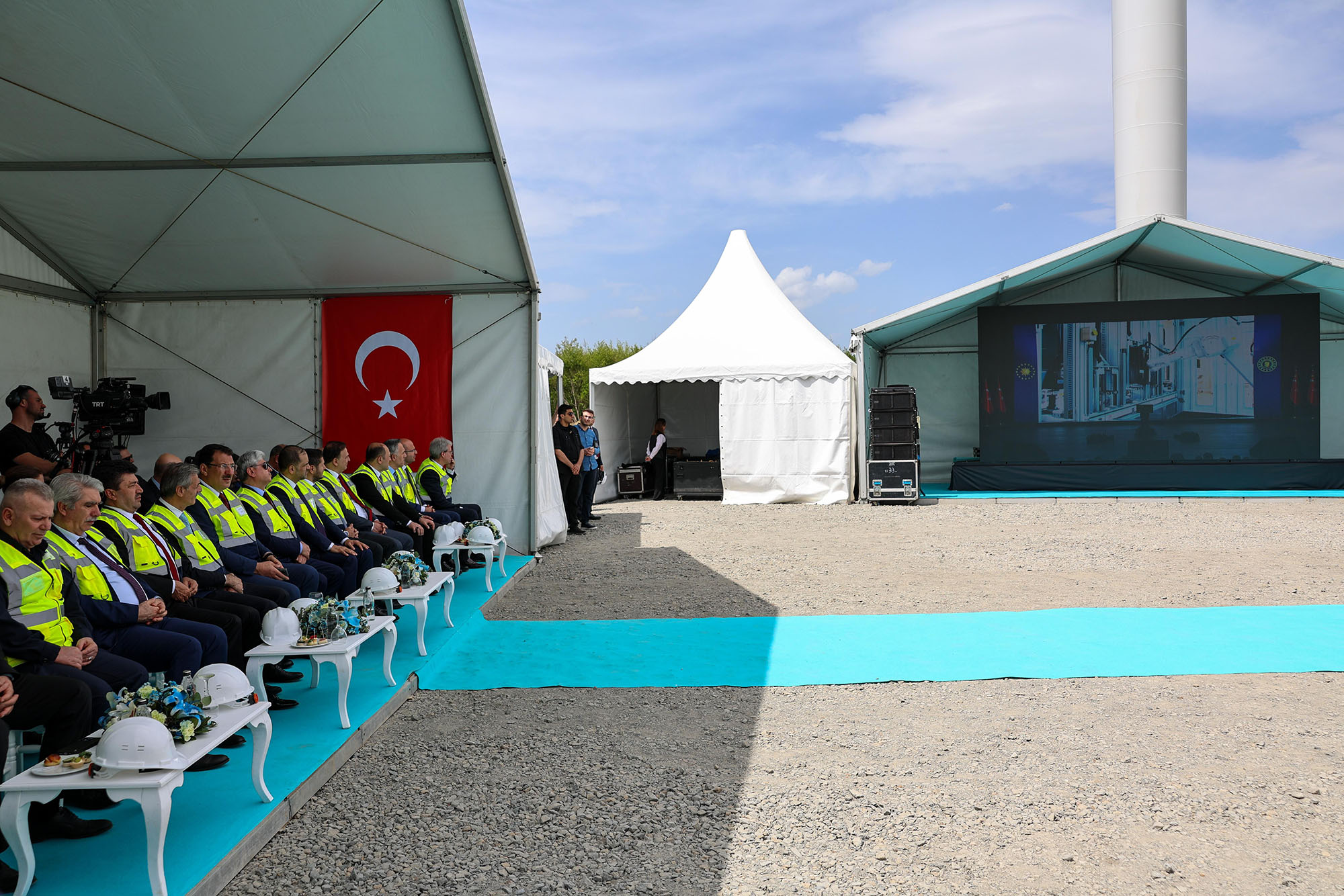 Sakarya’daki dev enerji yatırımının açılışını Cumhurbaşkanı Erdoğan yaptı 