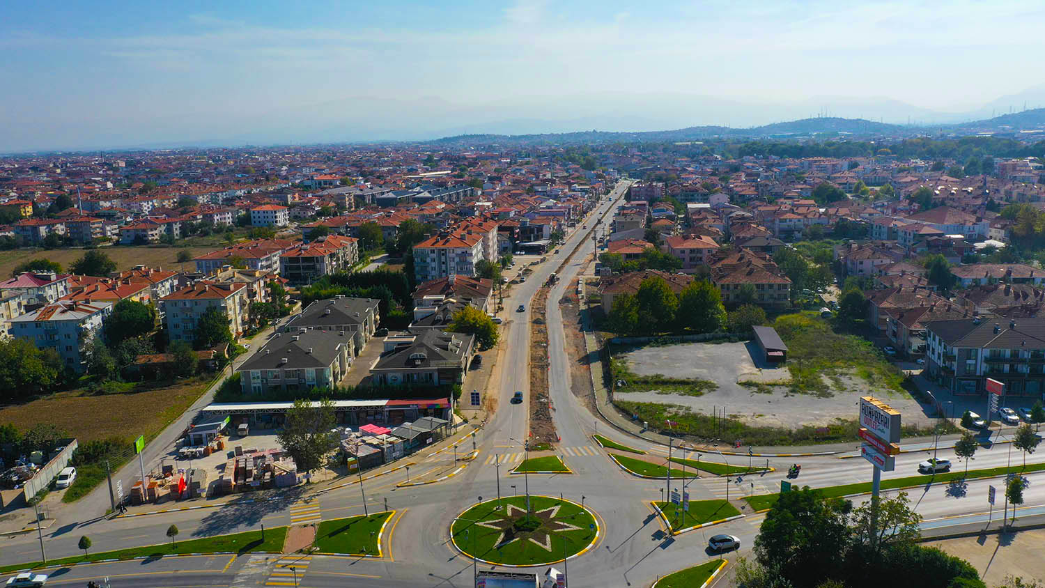 Şeker girişinde dönüşüm başladı: Ahmet Yesevi Caddesi yenileniyor