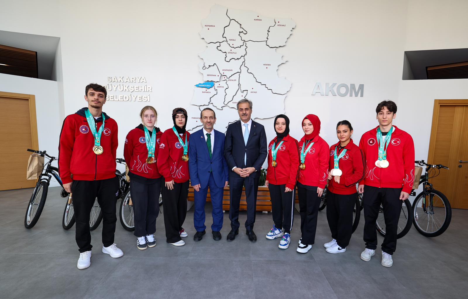 “En büyük şampiyonları yine bu şehir yetiştirmeye devam edecek”