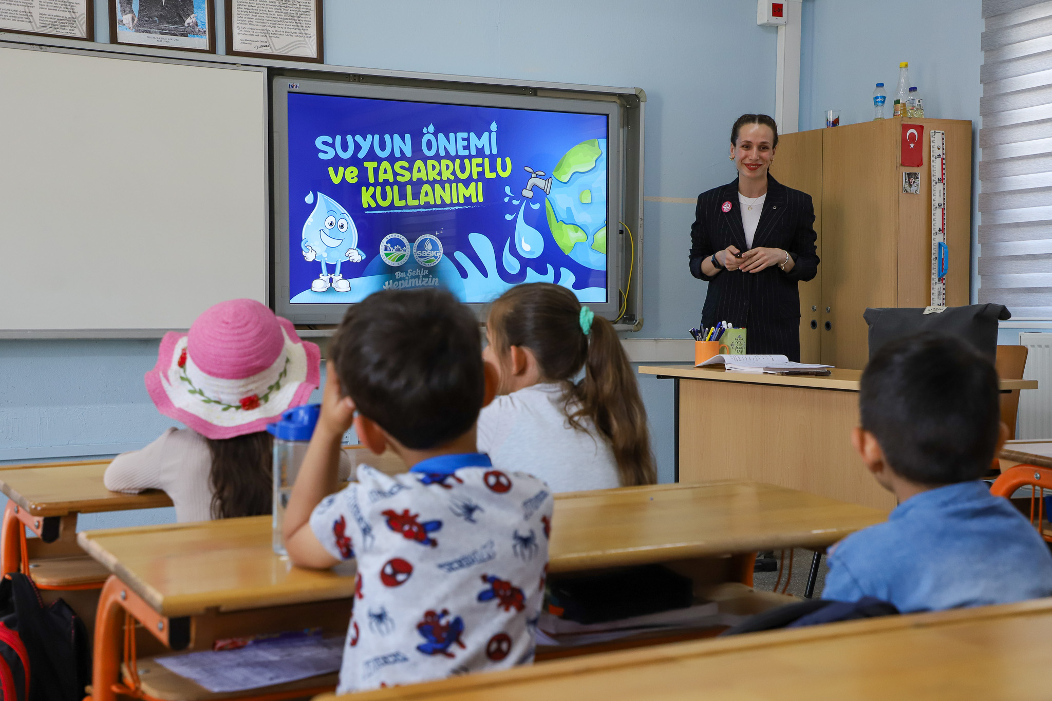 SASKİ’nin minik su müfettişleri göreve hazır