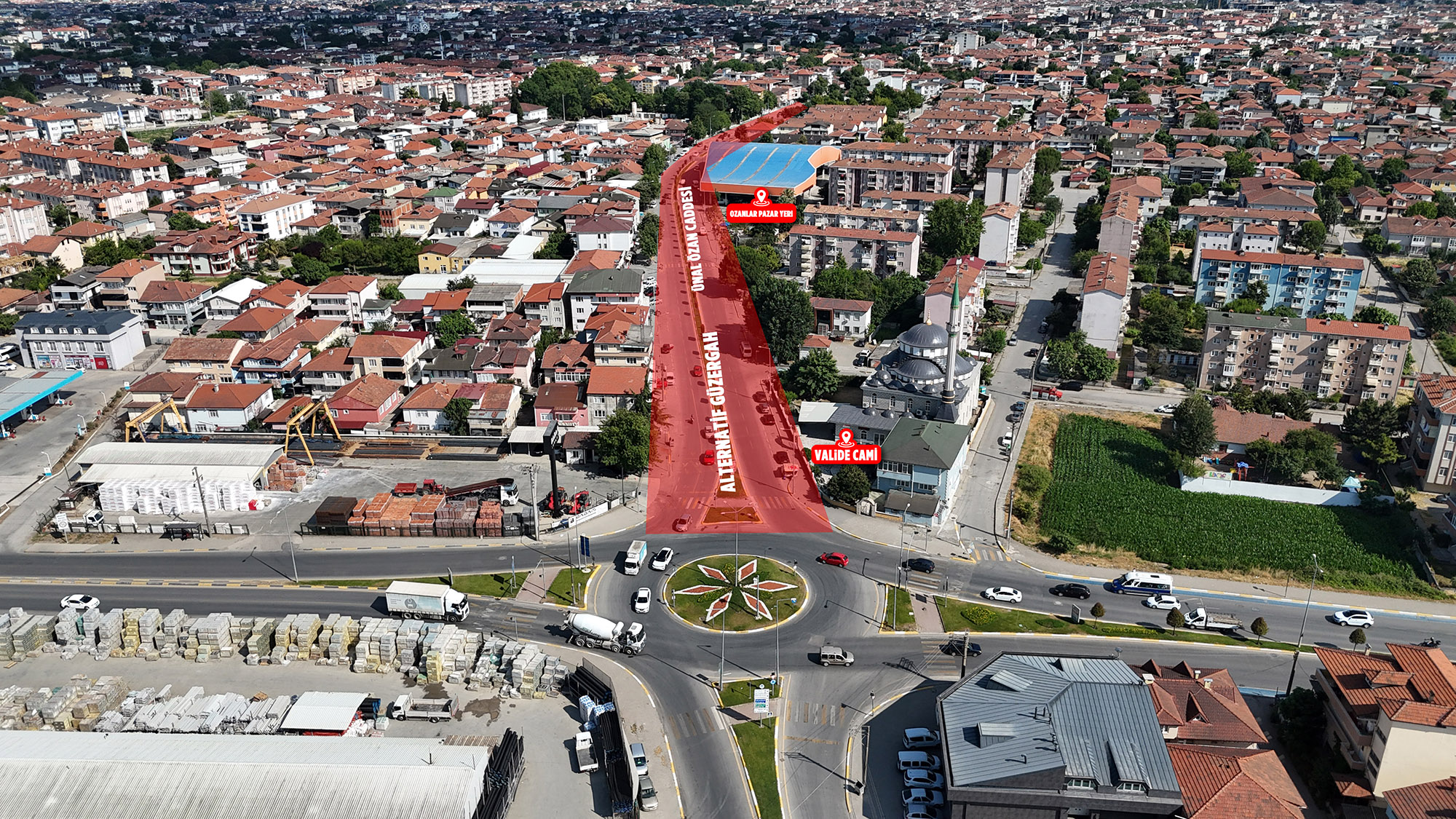 Büyükşehir’den sürücülere alternatif güzergâh bilgilendirmesi
