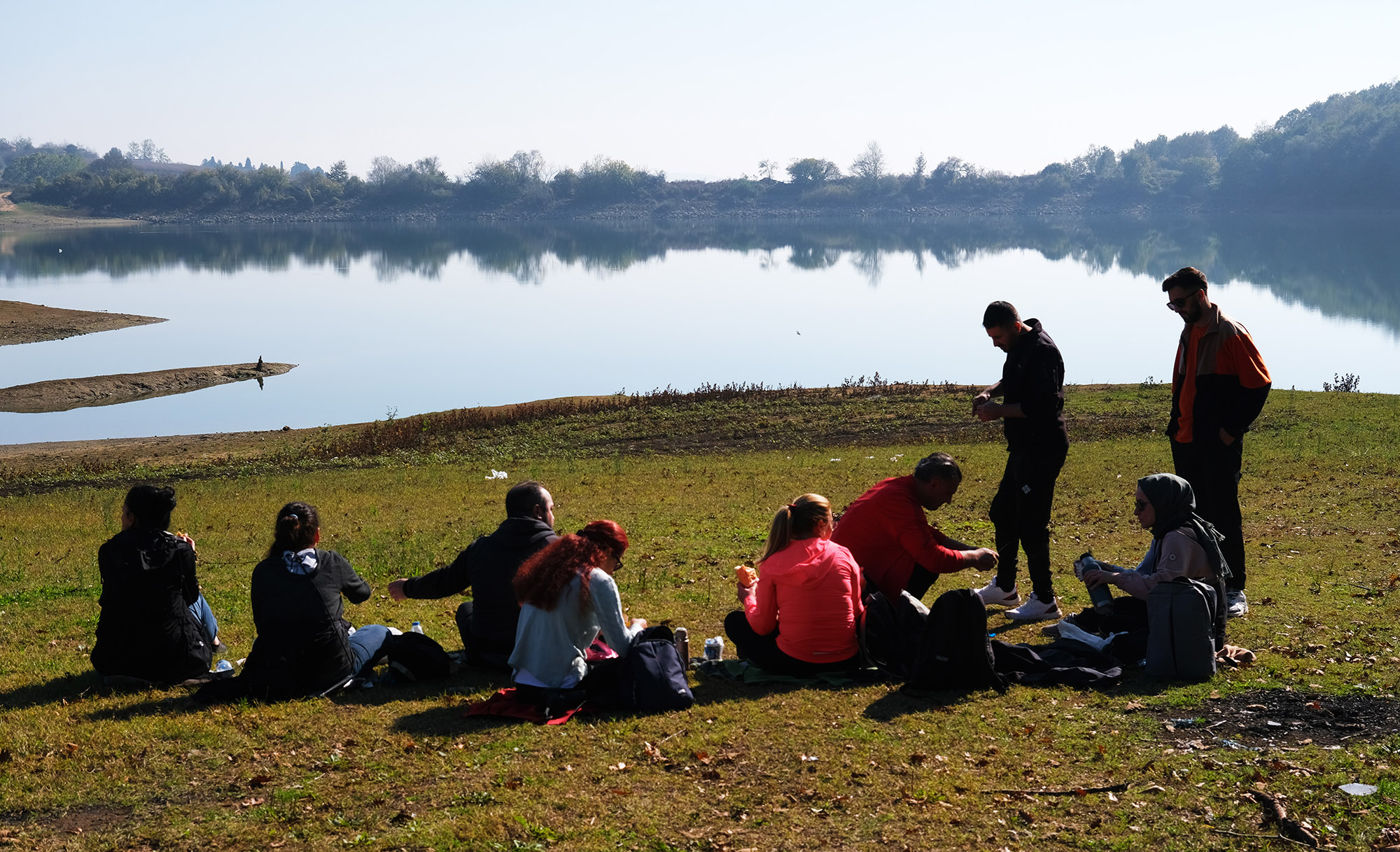 Doğa tutkunları sonbaharın her tonunu keşfetti