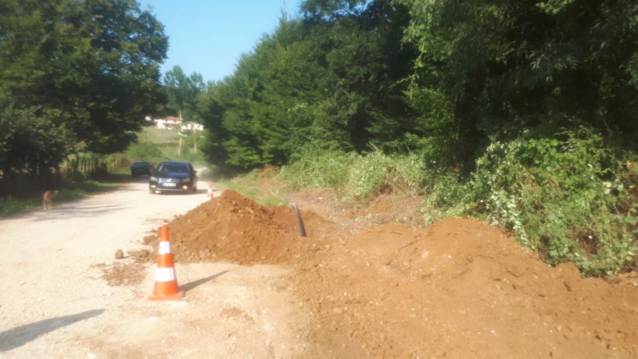 Büyükşehir Saski içmesuyu hattı yenileme çalışmalarına devam ediyor