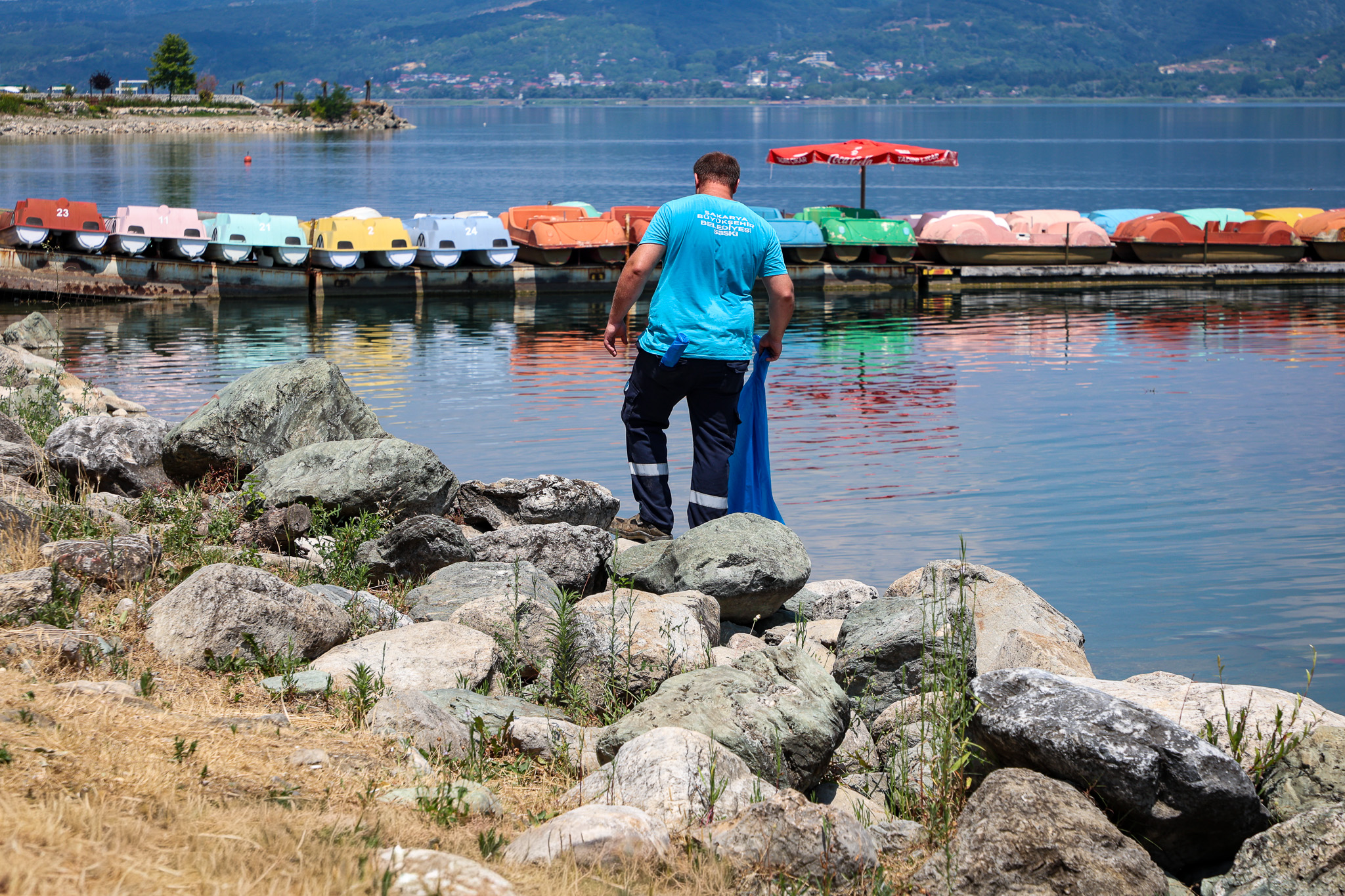 SASKİ’den Sapanca Gölü havzasında dev temizlik operasyonu