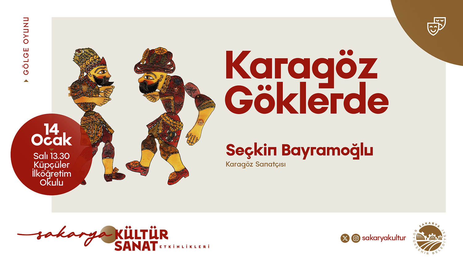 Büyükşehir takvimi açıkladı: Ocak kültür sanat etkinlikleri belli oldu