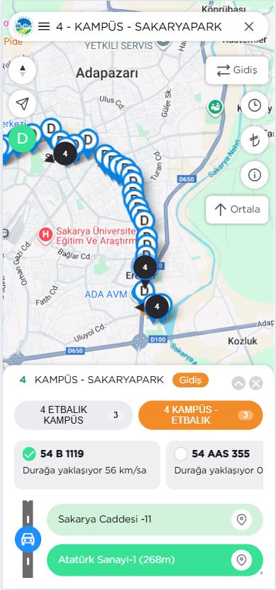 Büyükşehir’den dijital hamle: SAKUS ve canlı takip artık çok daha pratik