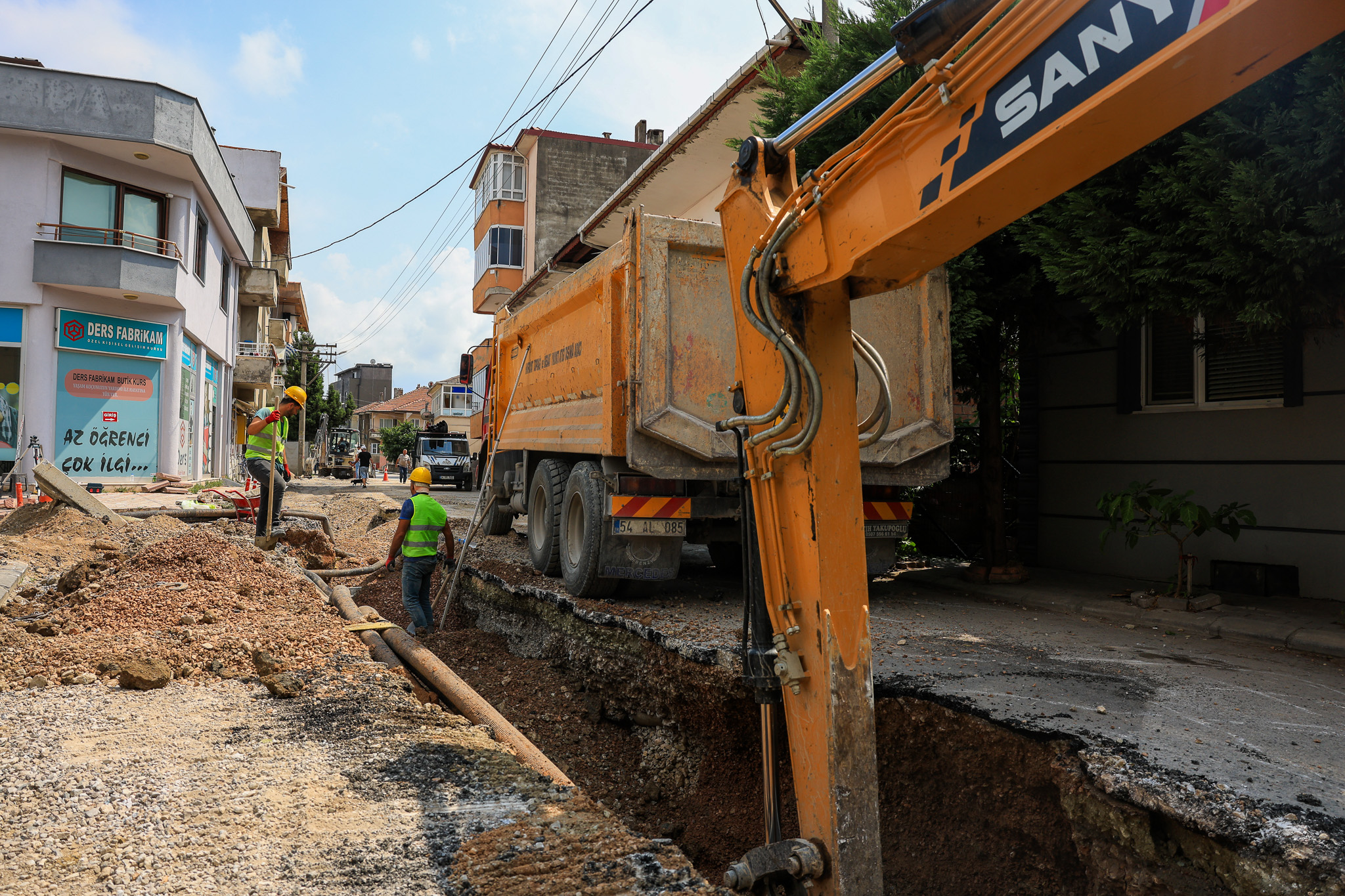 Yenilenen altyapı ile Semerciler Mahallesi yoğun yağışlara karşı güvenli hale geldi