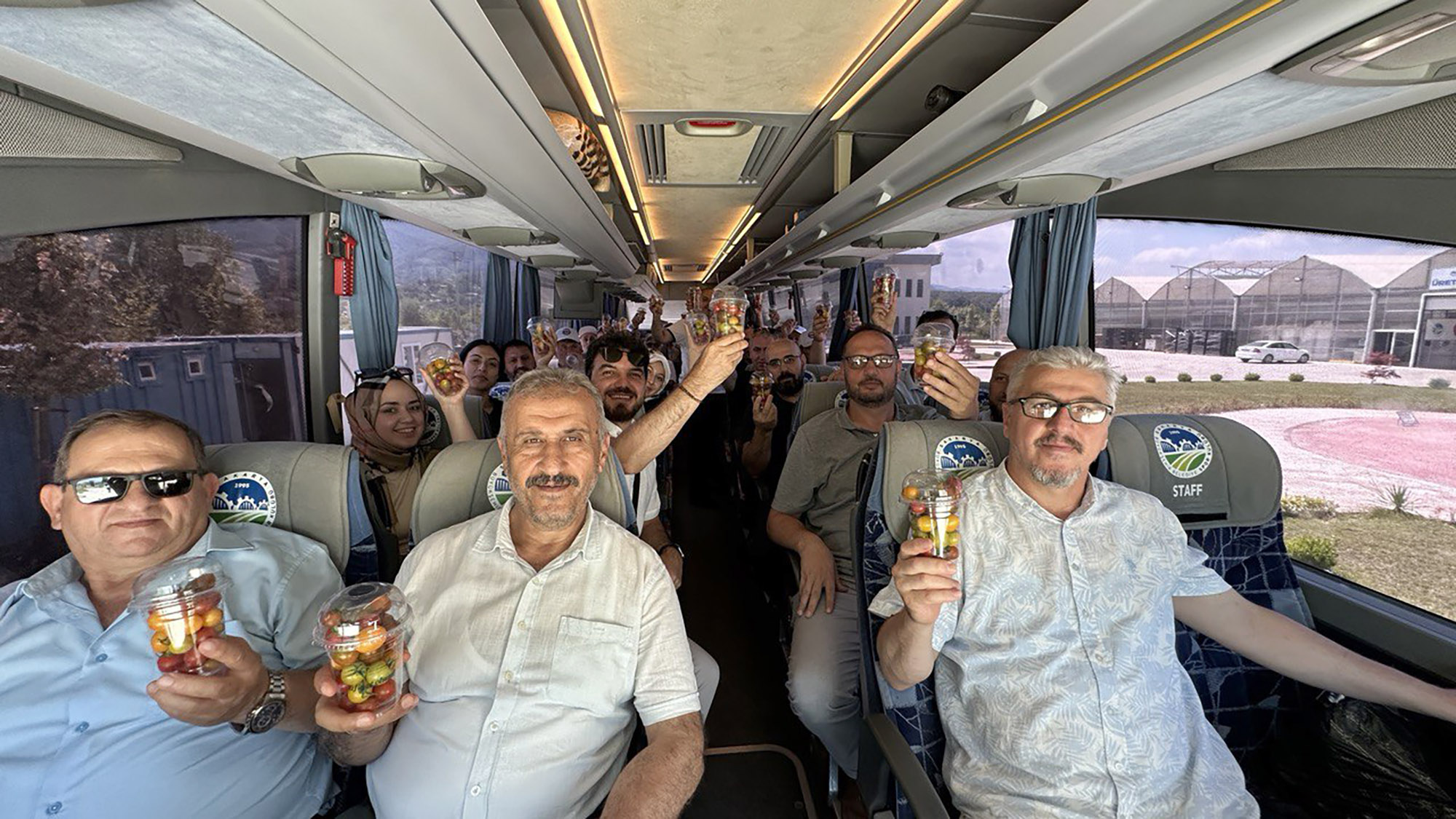 Konfederasyon üyelerinden Büyükşehir’in dev tarım projelerine tam not
