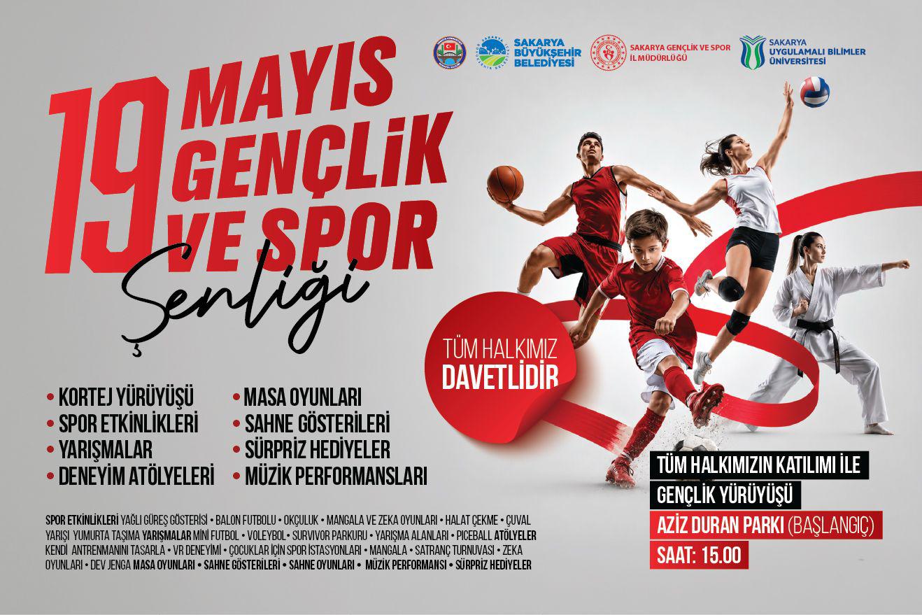 Büyükşehir, 19 Mayıs coşkusunu Aziz Duran Parkı’nda ‘Gençlik ve Spor Şenliği’ ile yaşatacak