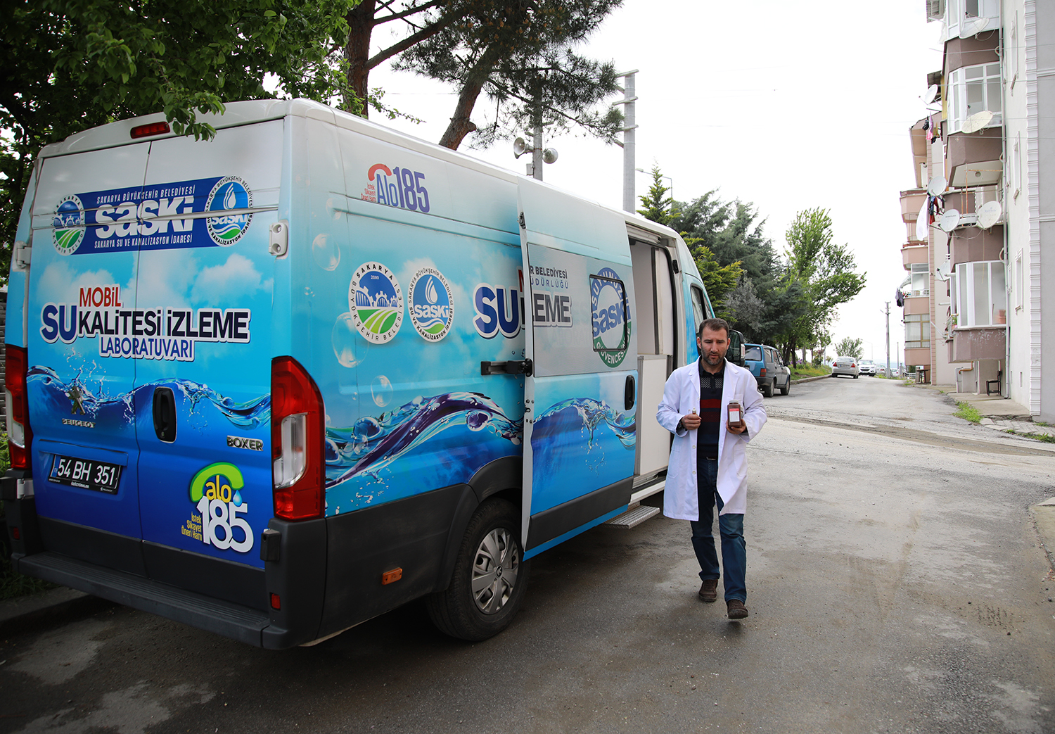 SASKİ’den içmesuyuna mobil takip
