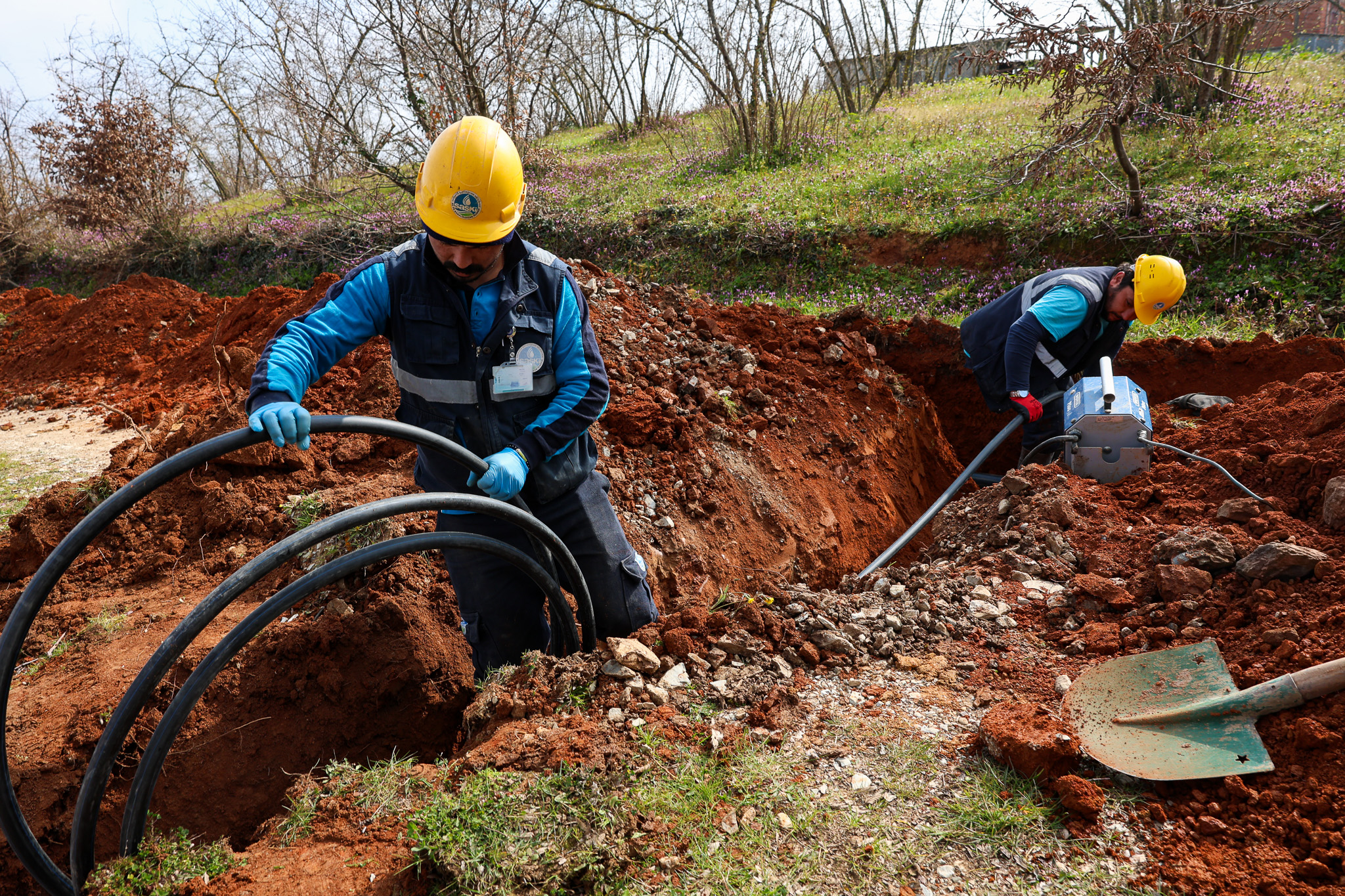 Karasu Kuyumcullu’nun içme suyu geleceği 8 kilometrelik hatla güvence altına alındı