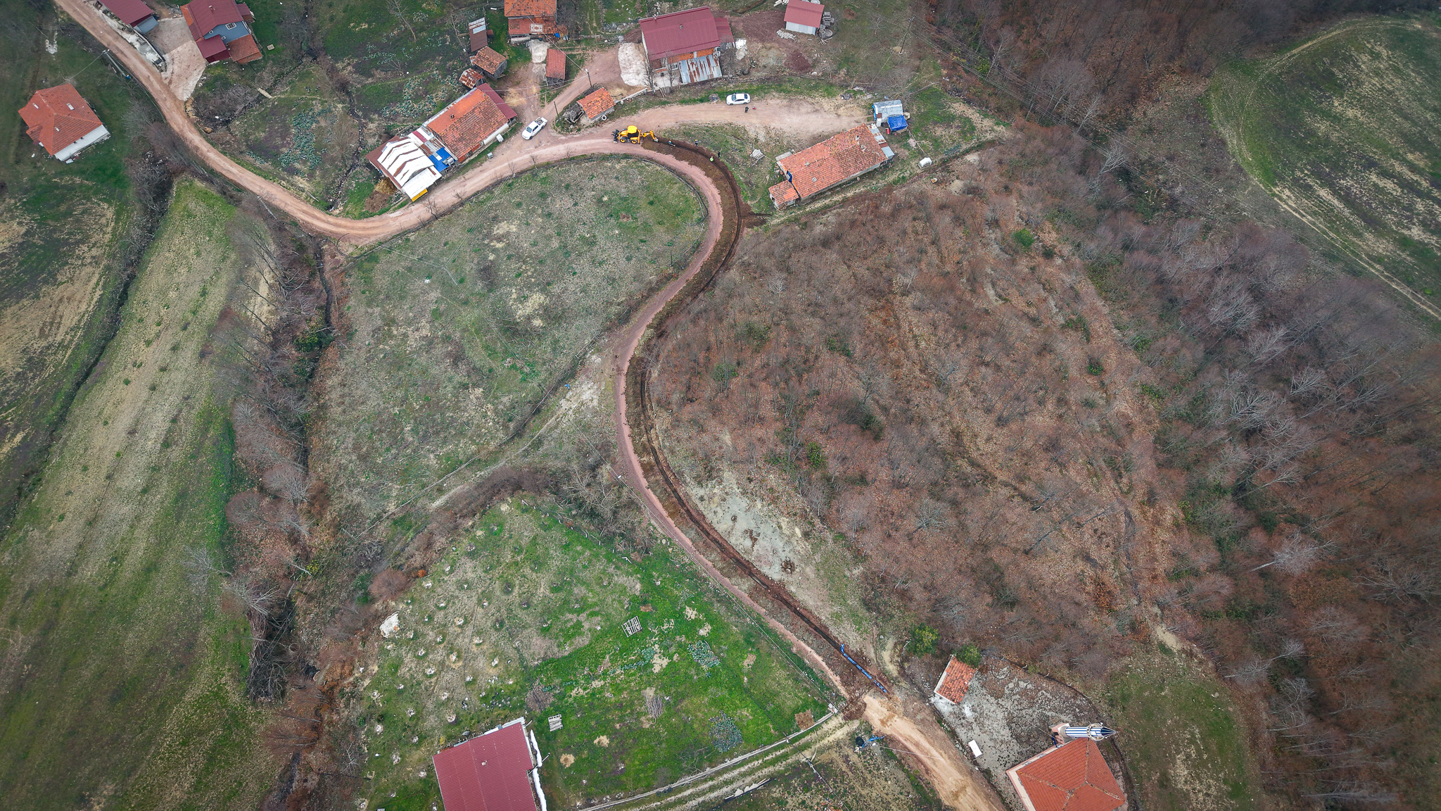 Kamışlı’da kaliteli hizmetin ikinci fazında 5 bin metrelik içme suyu hattı yenileniyor