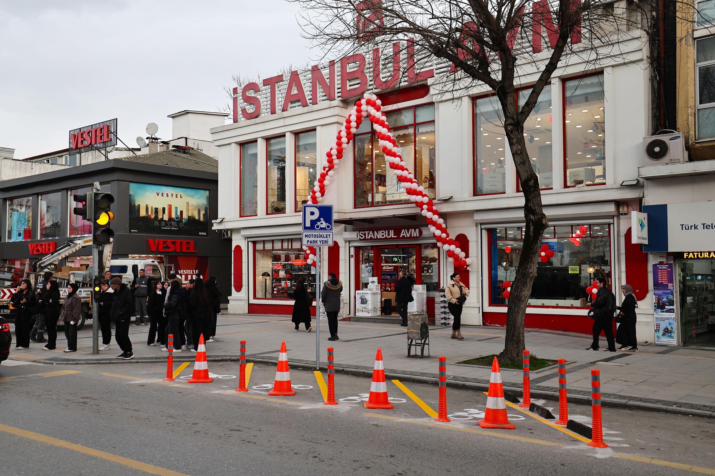Büyükşehir’den şehir merkezinde motosikletler için düzenli park alanları