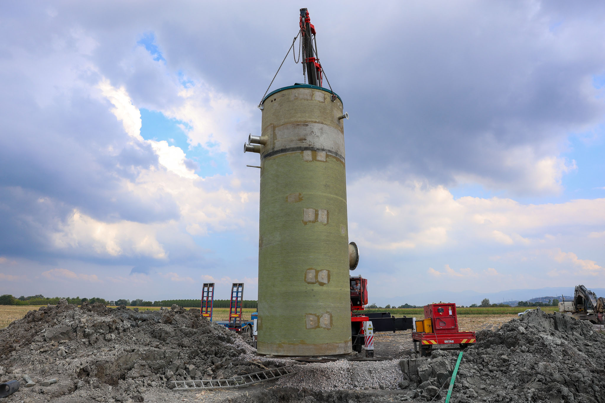 Değirmencik Mahallesi’nin atık su altyapısı 5 bin metrelik yeni hat ile geleceğe hazırlanıyor