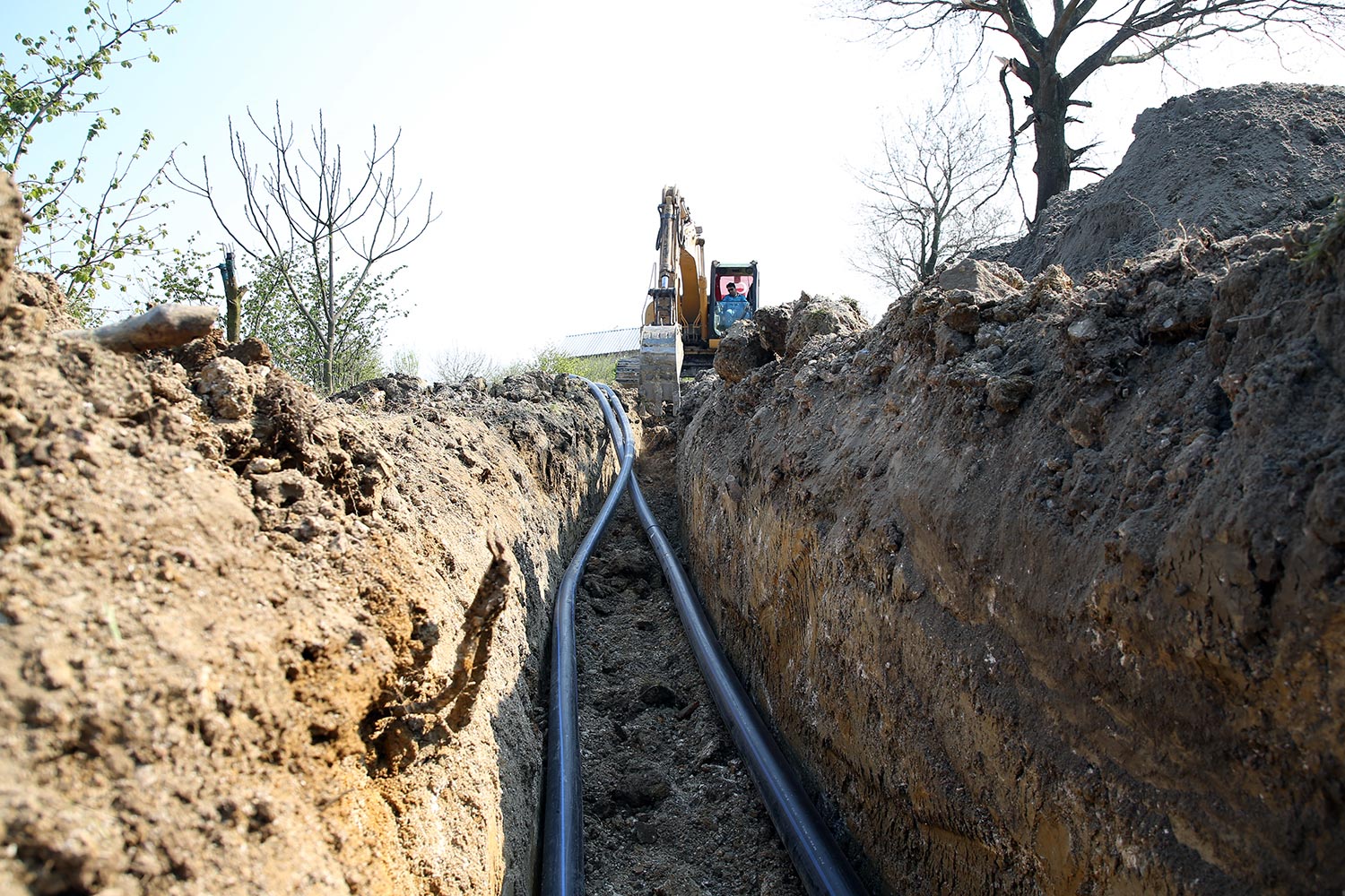 Akbaş Mahallesi 2 bin 300 metrelik yeni hat ile kesintisiz içmesuyuna kavuşacak