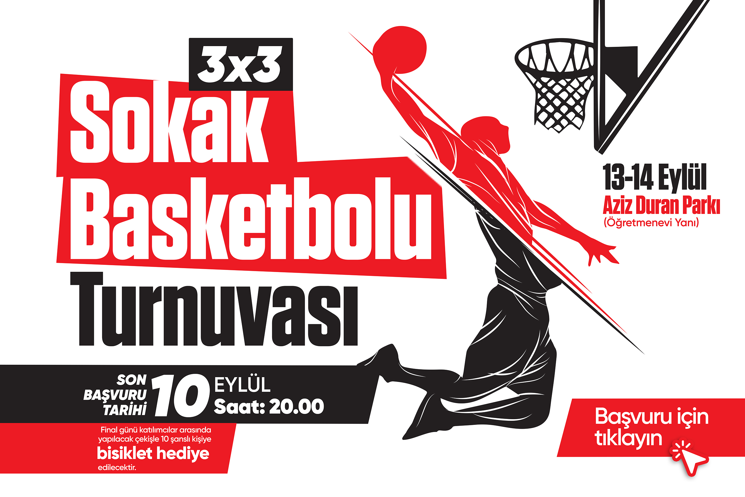 Büyükşehir’den basketbol tutkunlarına ödüllü 3x3 Sokak Basketbolu Turnuvası