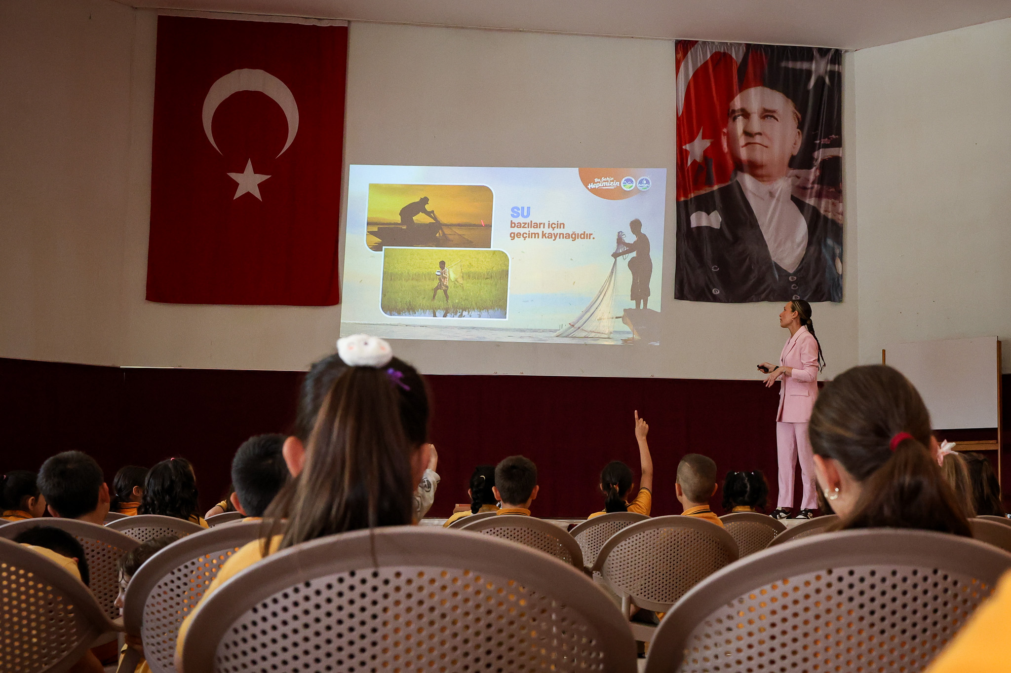 Binlerce öğrenci suyun koruyucusu oldu