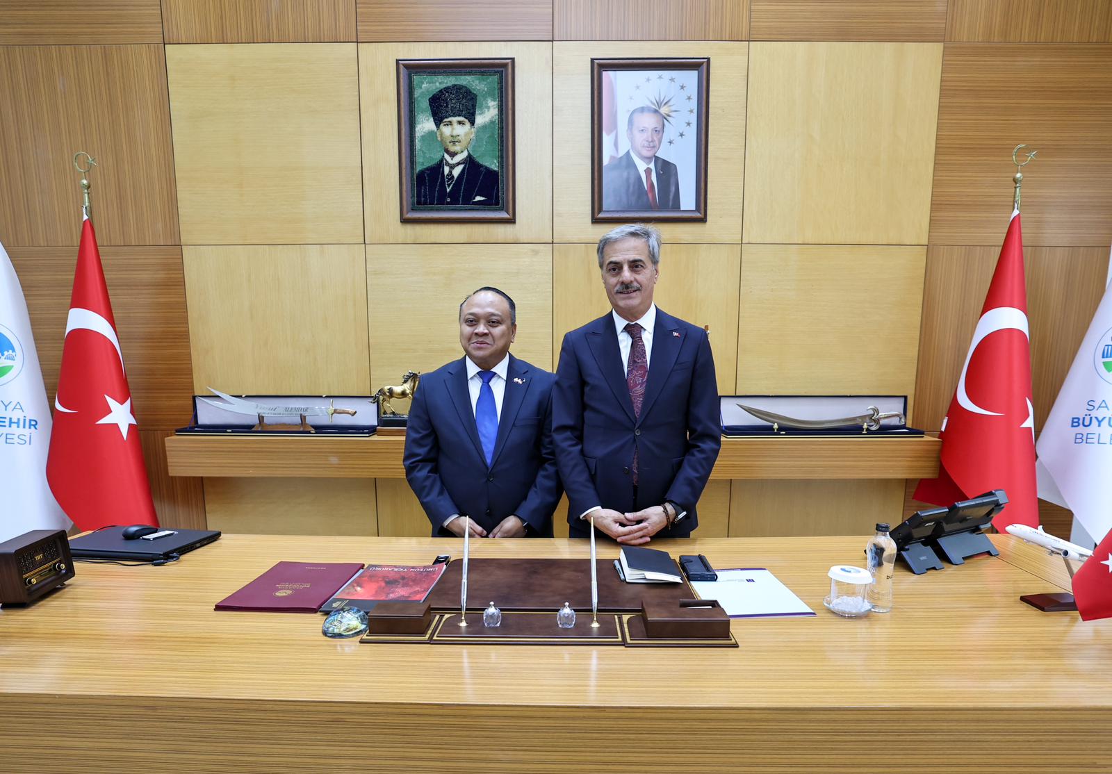 Endonezya Büyükelçisi Purnama’dan Büyükşehir ziyareti: “Kardeşlik hukuku bizim için çok değerli”