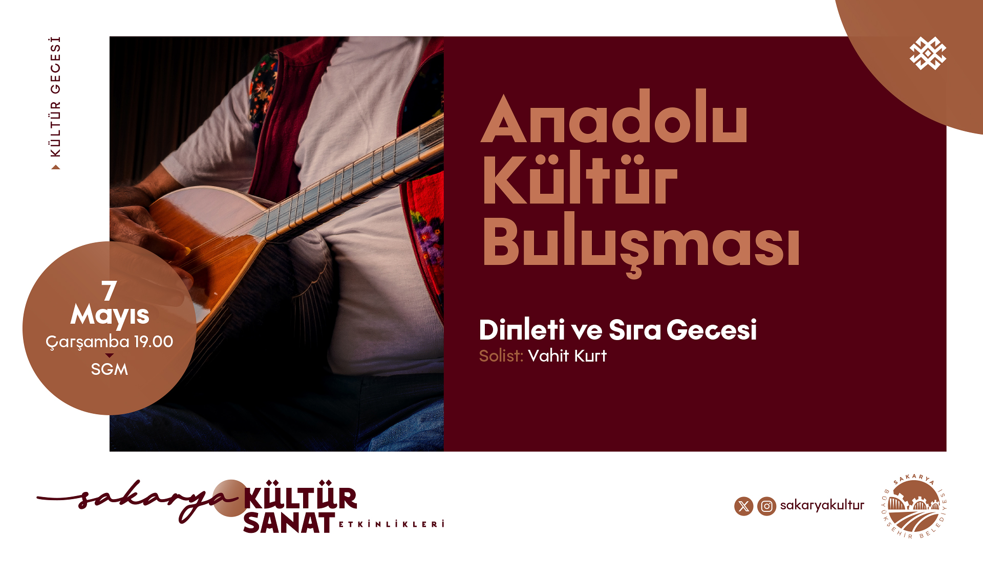 Büyükşehir kültür sanat etkinliklerinde Mayıs takvimi belli oldu