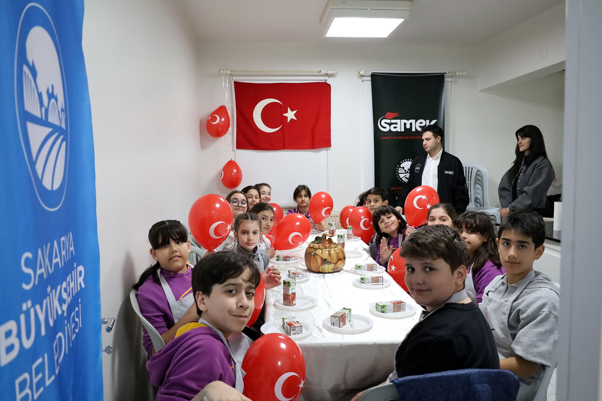 Minik şeflerden 23 Nisan’a özel buluşma